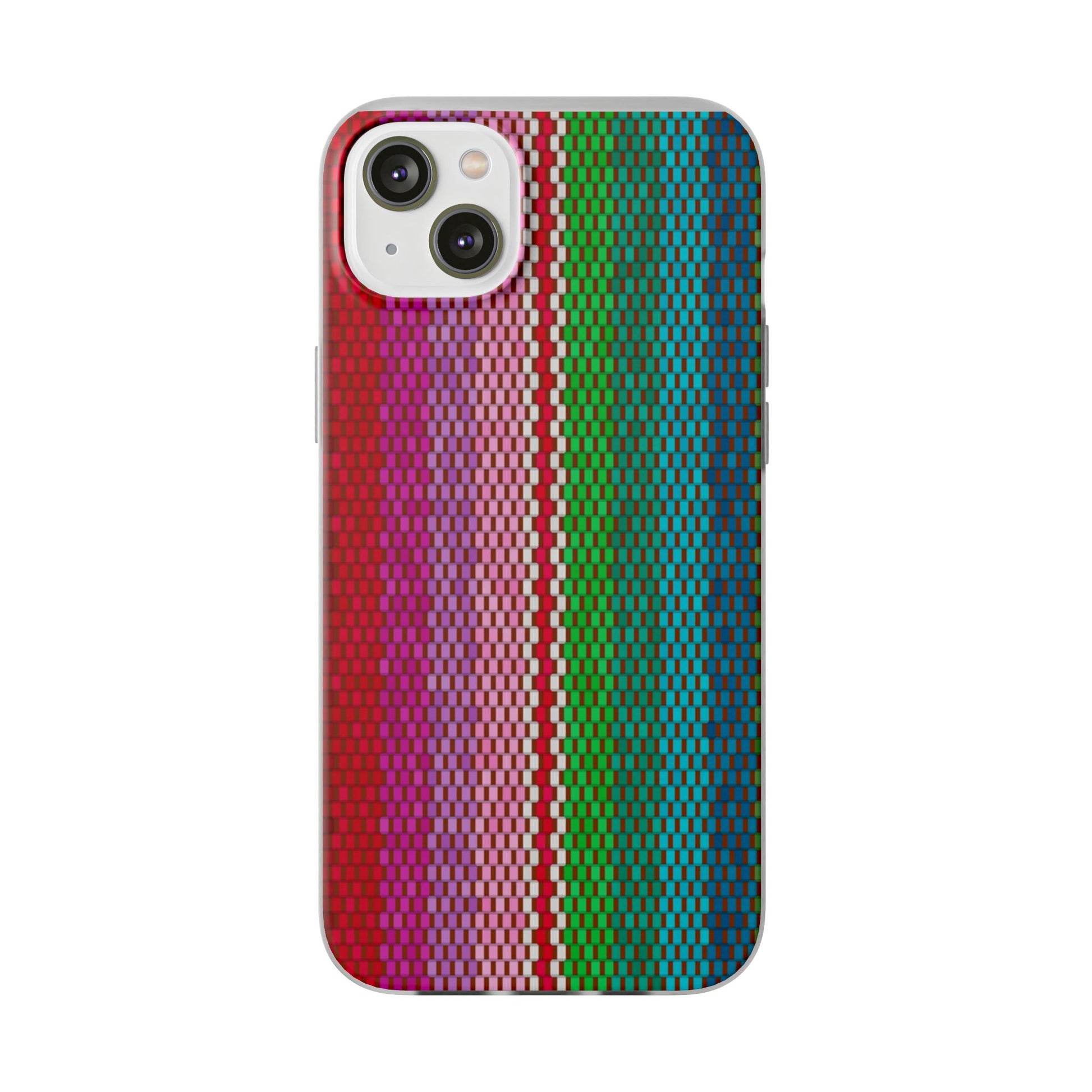 Colorful Striped Flexi Phone Case (iPhone & Samsung Compatible) - FORMO
