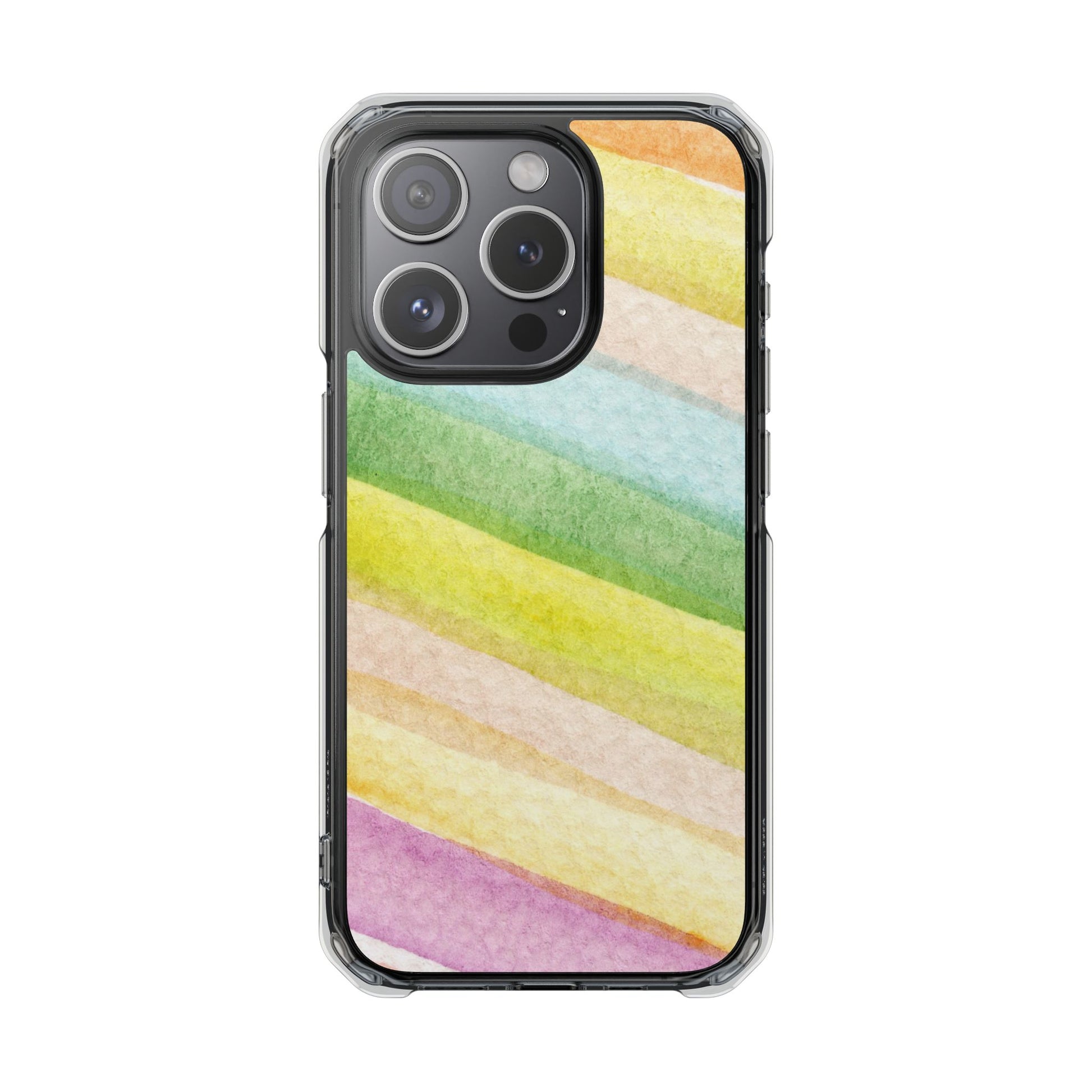Colorful Watercolor Magnetic Phone Case for Impact Protection, Cute Phone Cover, Stylish Case for Gifts, Birthday, or Everyday Use - FORMO