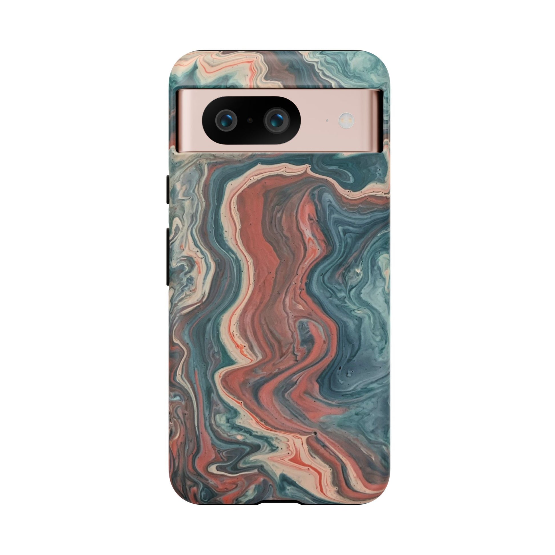 Artistic Phone Case, Tough Cases for Stylish Protection, Marble Design, Trendy Gift for Phone Lovers, Unique Cell Phone Accessory - FORMO