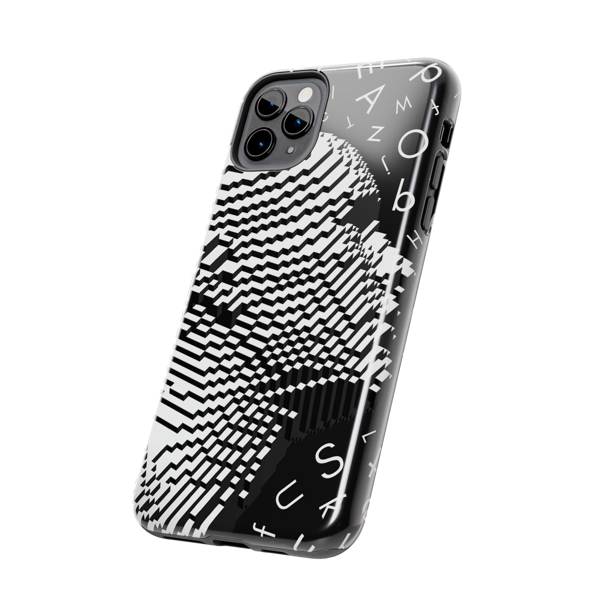 Mono Matrix Tough Phone Case (iPhone & Samsung Compatible) - FORMO
