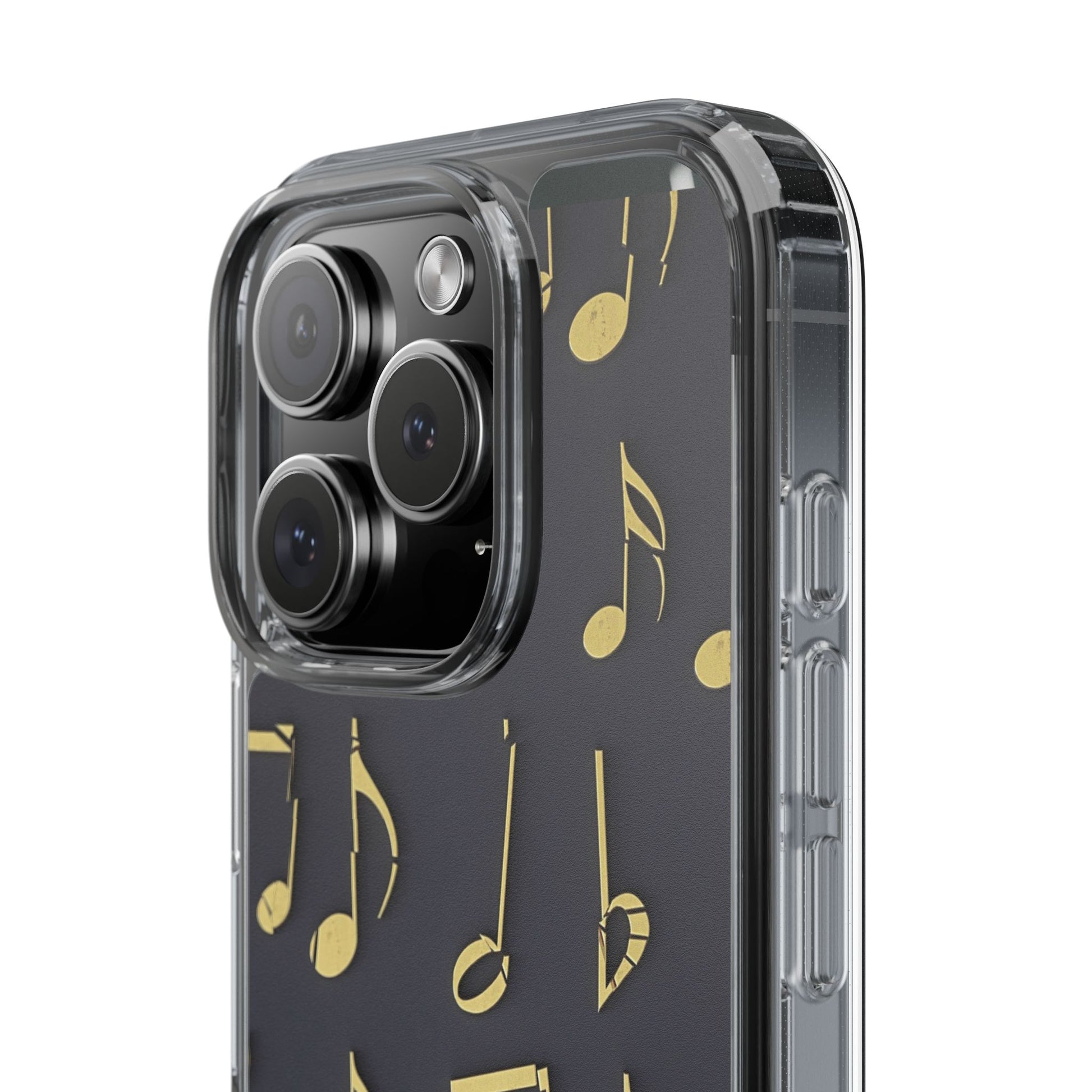 Music-Themed Phone Case - Clear Cases, Gift for Musicians, Guitarist Accessories, Trendy Phone Cover, Music Lover Gift