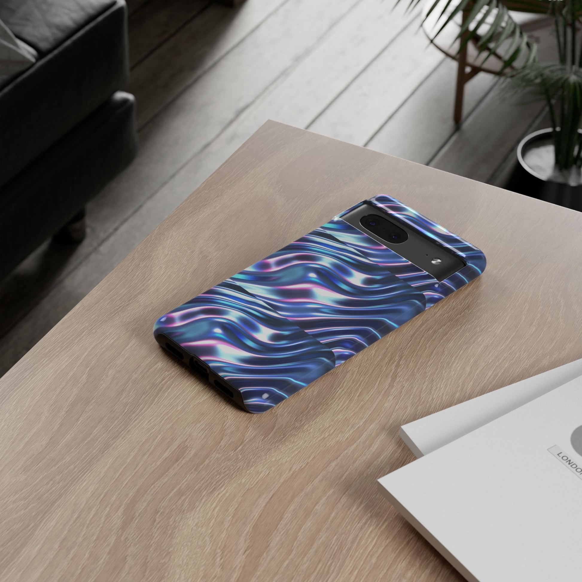 Iridescent Glossy Tough Phone Case (iPhone, Samsung & Google Pixel Compatible) - FORMO