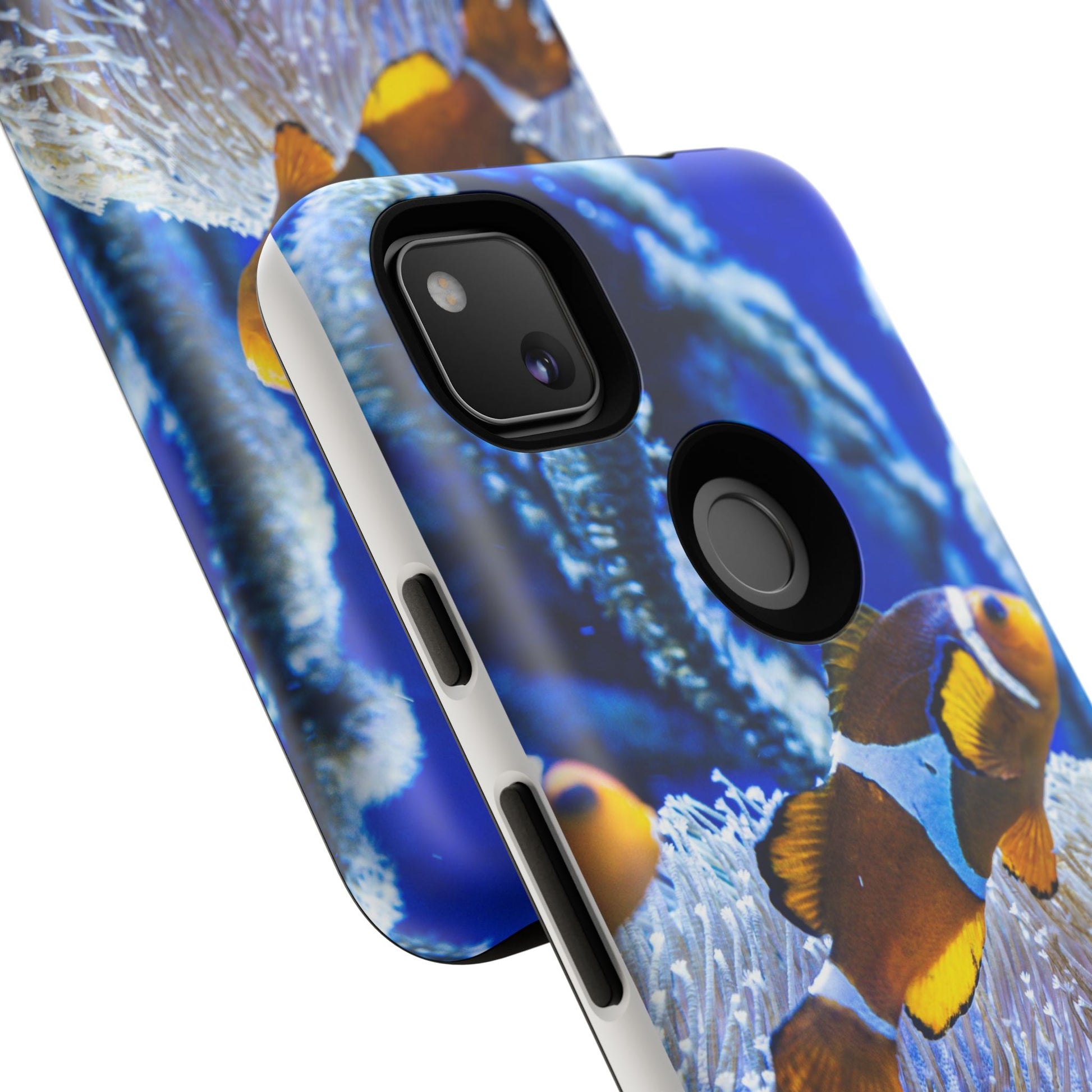 Colorful Marine Life Phone Case, Fish Case, Ocean Lover Gift, Underwater Art, Unique Phone Cover, Tough Phone Protector - FORMO