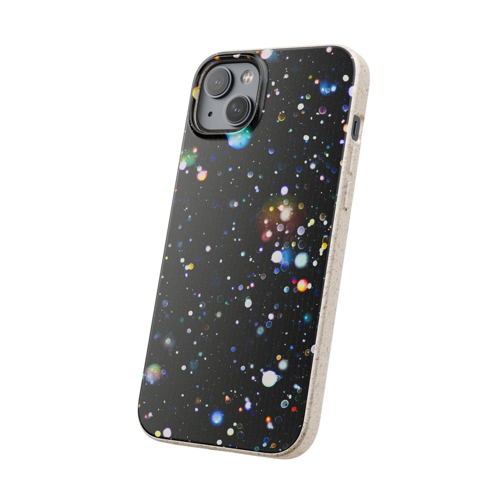 Eco-Friendly Phone Cases, Galaxy Print Biodegradable Cases, Sustainable Phone Accessories, Green Gifts for Her, Space Lover Gift - FORMO