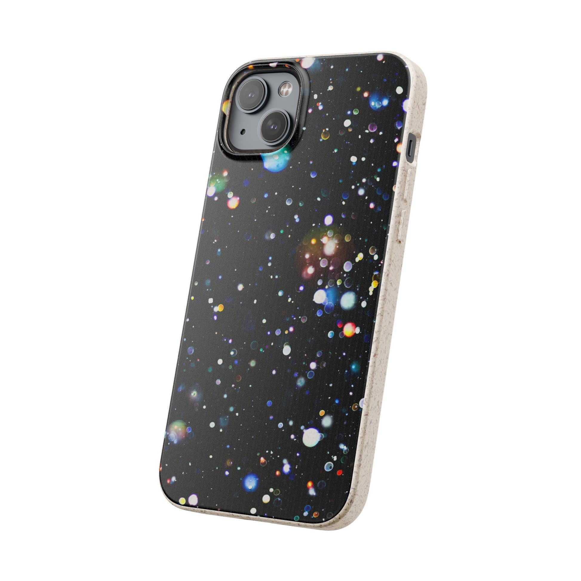Eco-Friendly Phone Cases, Galaxy Print Biodegradable Cases, Sustainable Phone Accessories, Green Gifts for Her, Space Lover Gift - FORMO