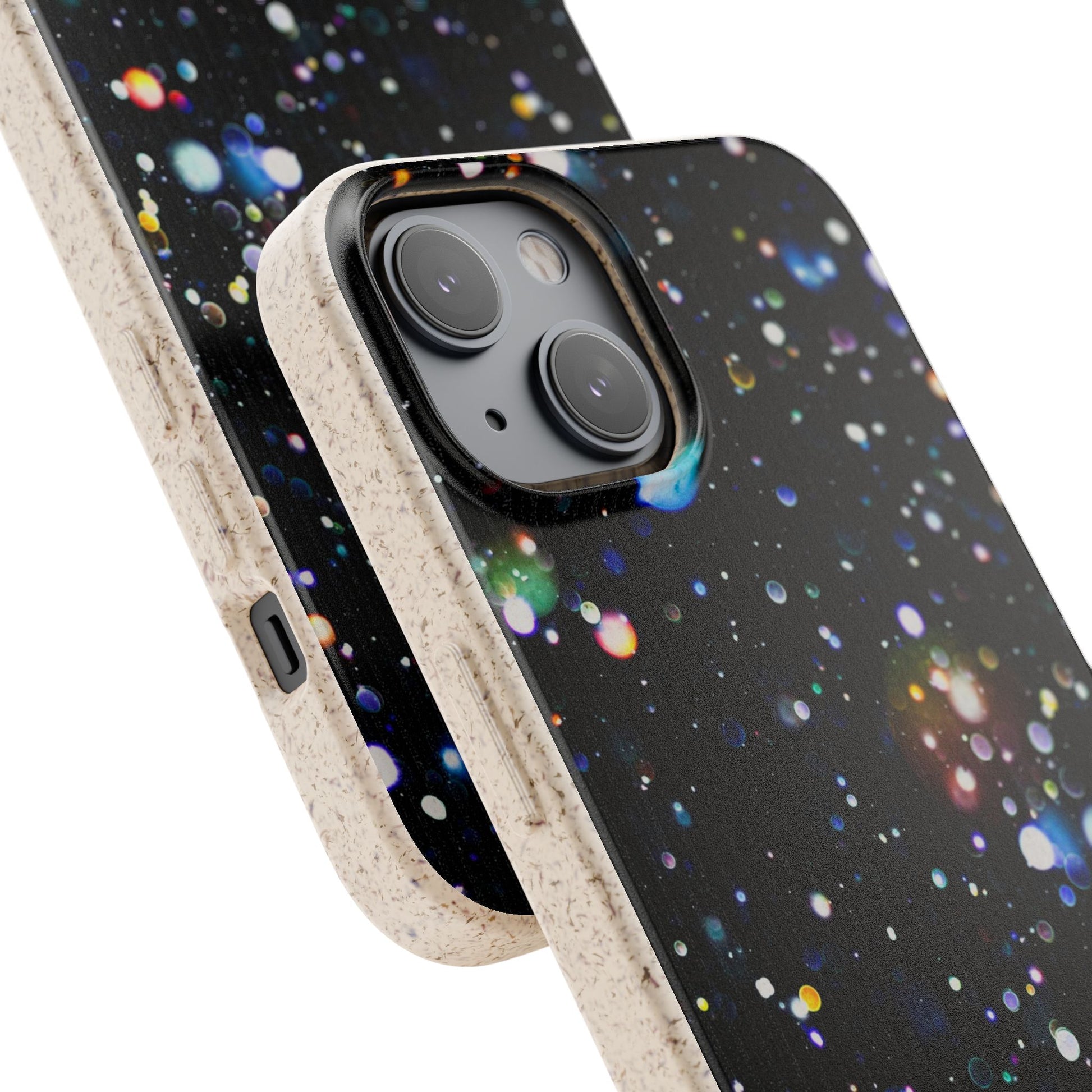 Eco-Friendly Phone Cases, Galaxy Print Biodegradable Cases, Sustainable Phone Accessories, Green Gifts for Her, Space Lover Gift - FORMO