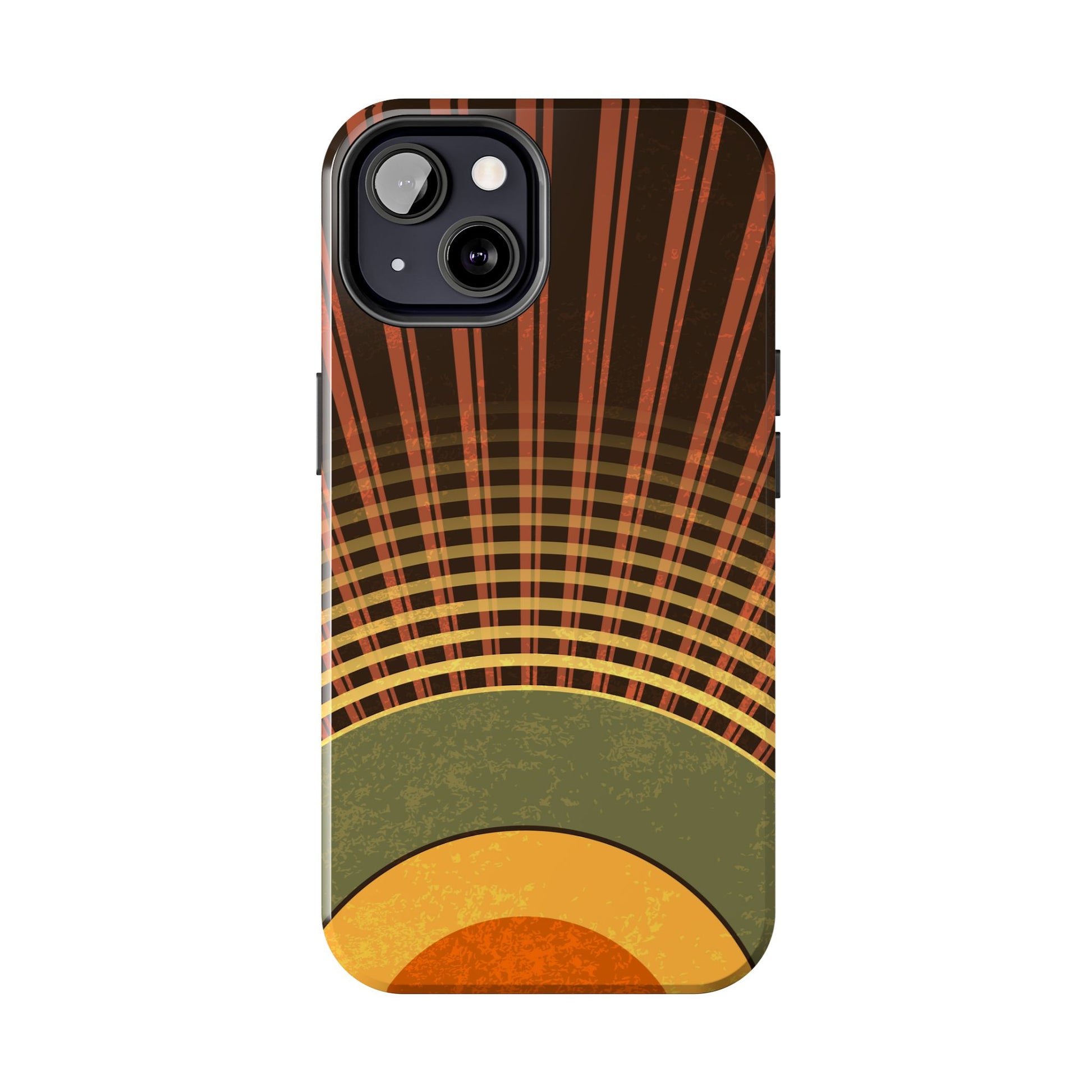 Retro Sunrise Tough Phone Case (iPhone & Samsung Compatible) - FORMO