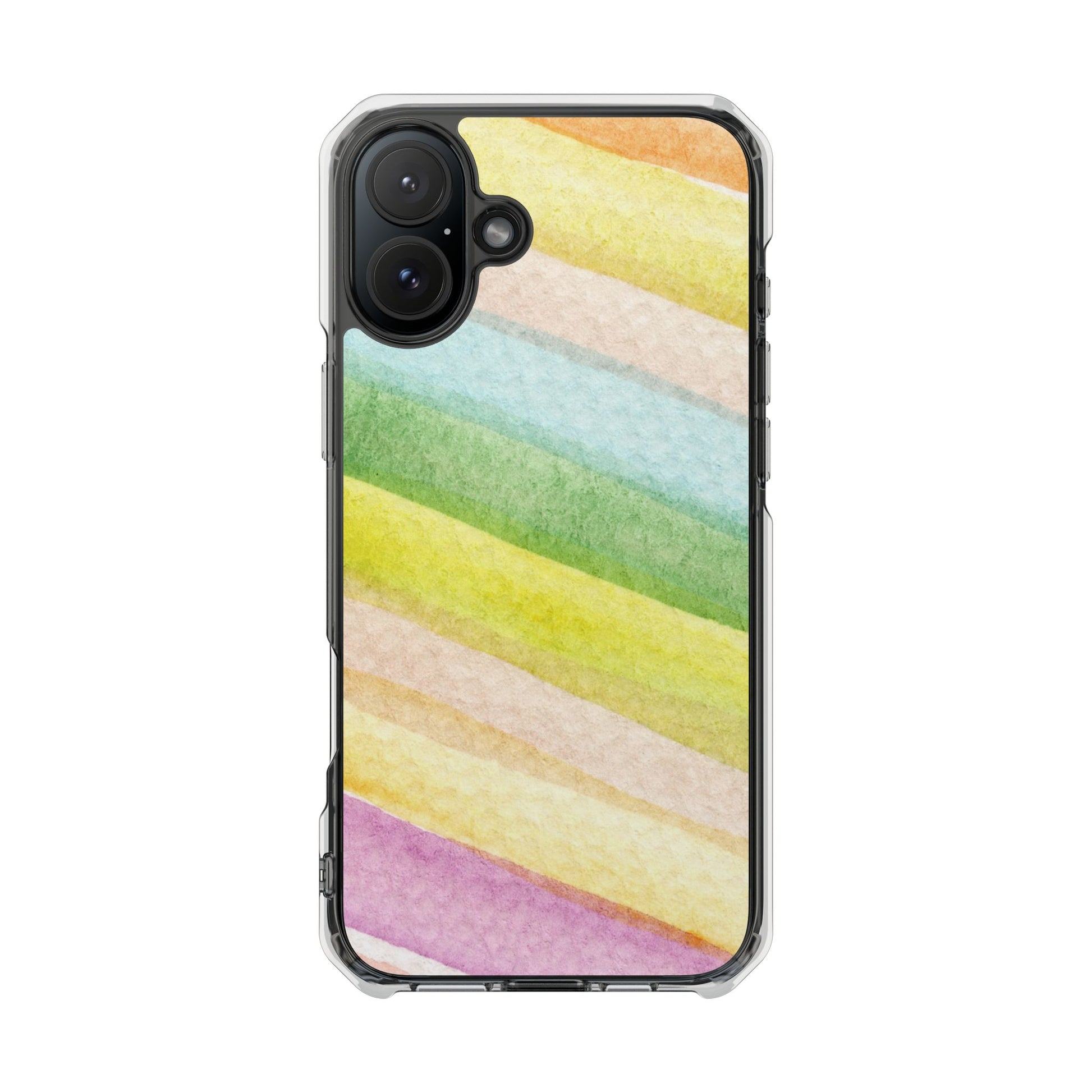 Colorful Watercolor Magnetic Phone Case for Impact Protection, Cute Phone Cover, Stylish Case for Gifts, Birthday, or Everyday Use - FORMO