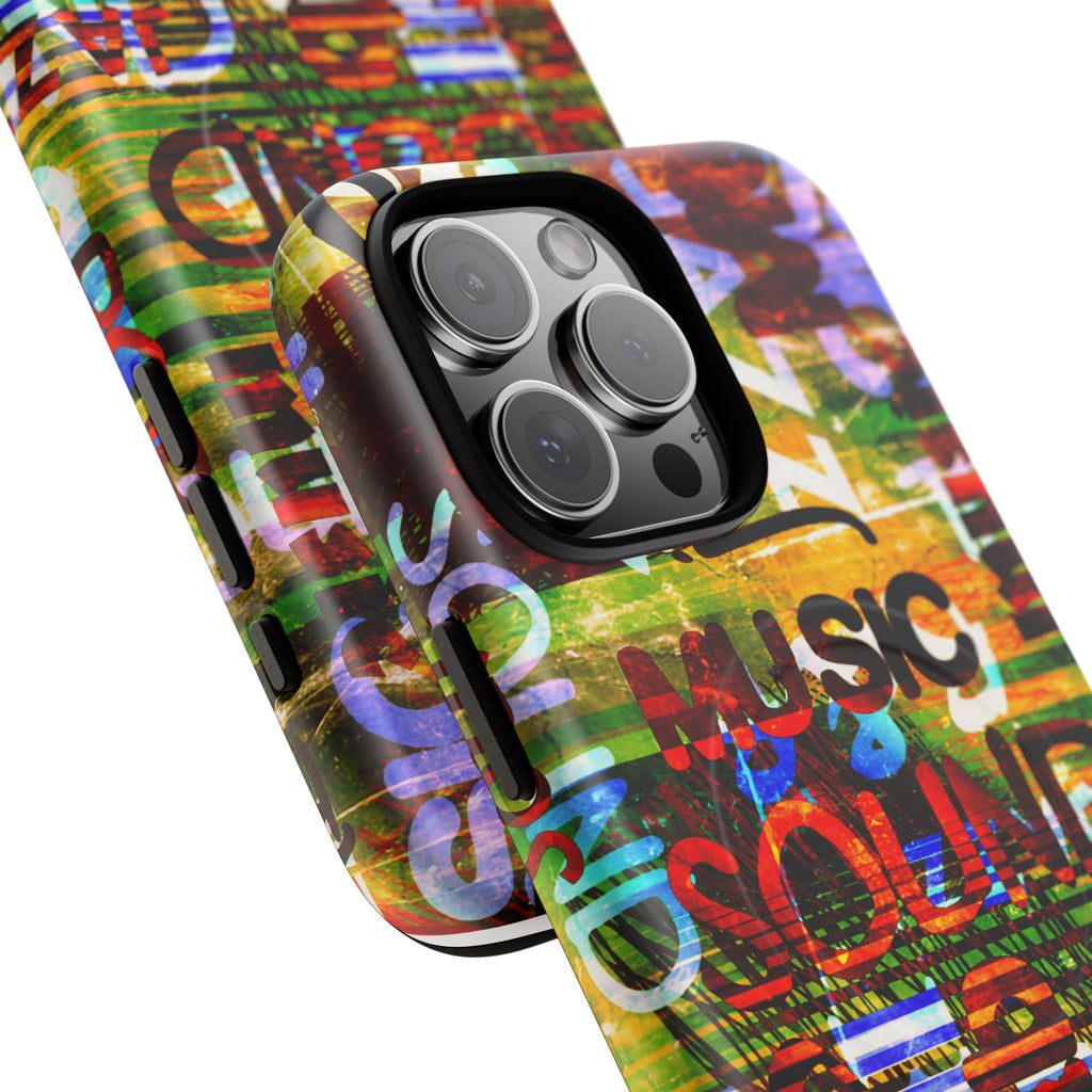 Colorful Music-Themed Phone Case (iPhone & Samsung Compatible) - FORMO