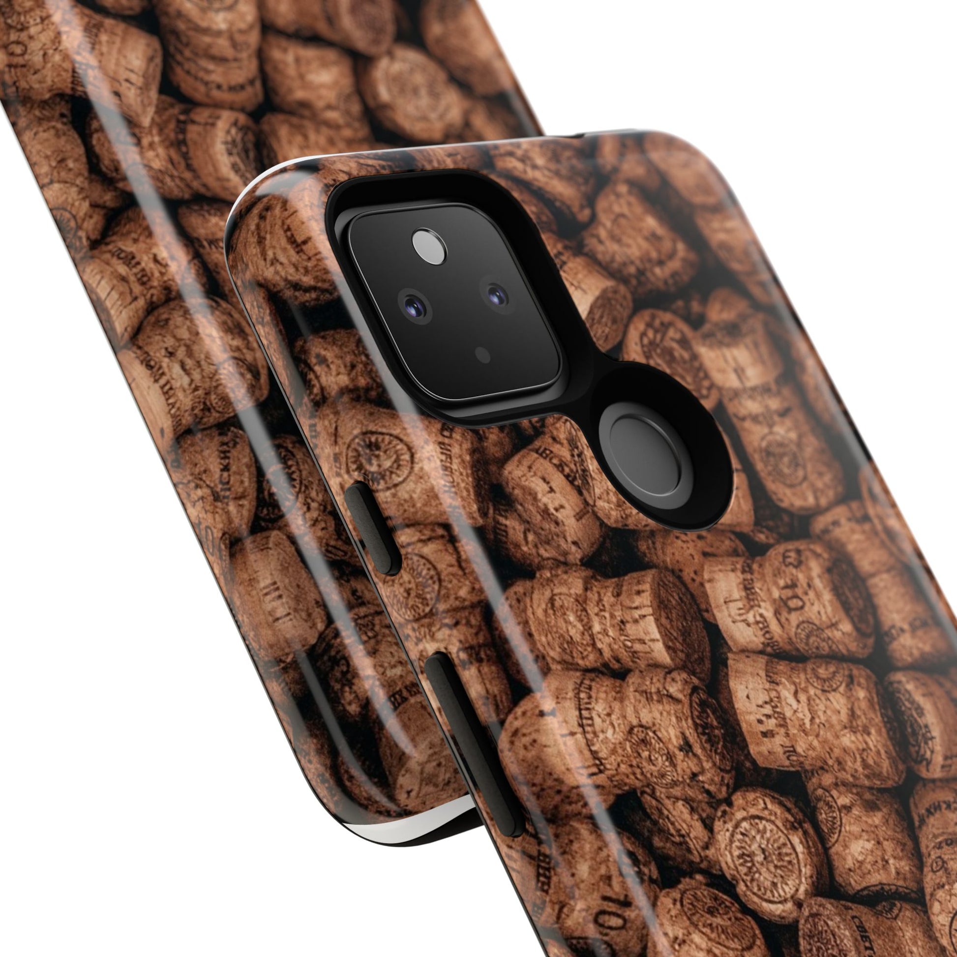 Cork Pattern Phone Case - Eco-Friendly, Vintage Style, Rustic Gifts for Wine Lovers, Housewarming, Birthday, Unique Gift - FORMO