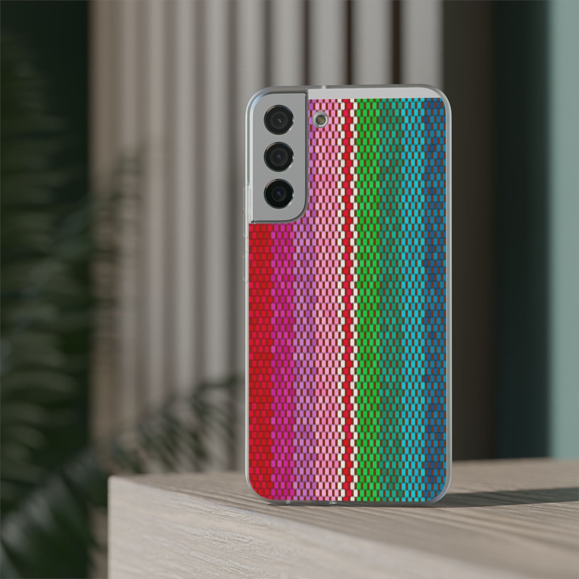 Colorful Striped Flexi Phone Case (iPhone & Samsung Compatible) - FORMO