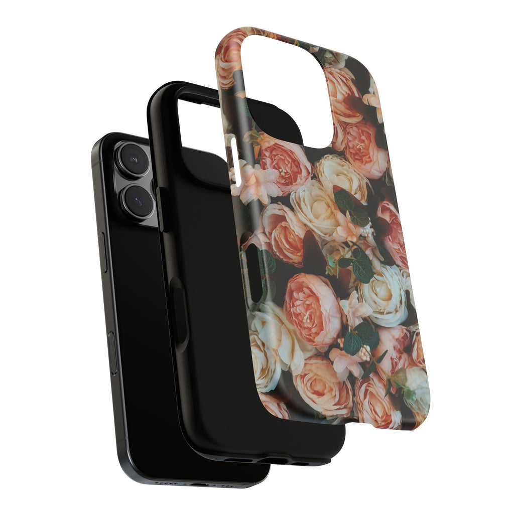 Floral Phone Case - Tough Cases, Rose Design, Floral Protection, Gift for Her, Cute Mobile Cover, Eco-Friendly Case - FORMO