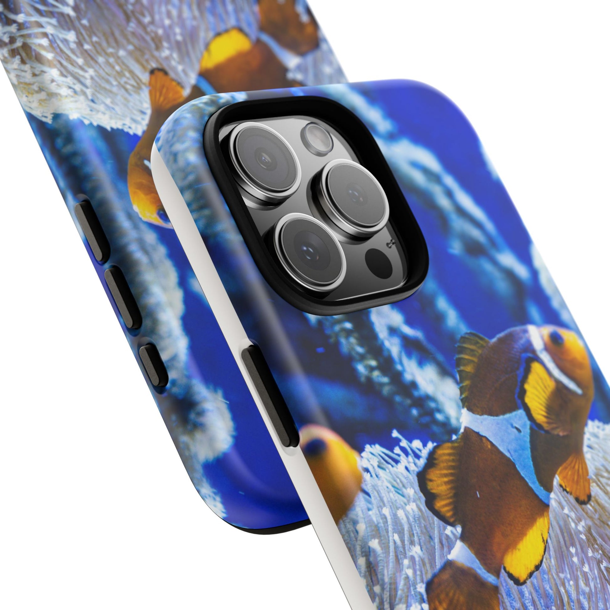 Colorful Marine Life Phone Case, Fish Case, Ocean Lover Gift, Underwater Art, Unique Phone Cover, Tough Phone Protector - FORMO