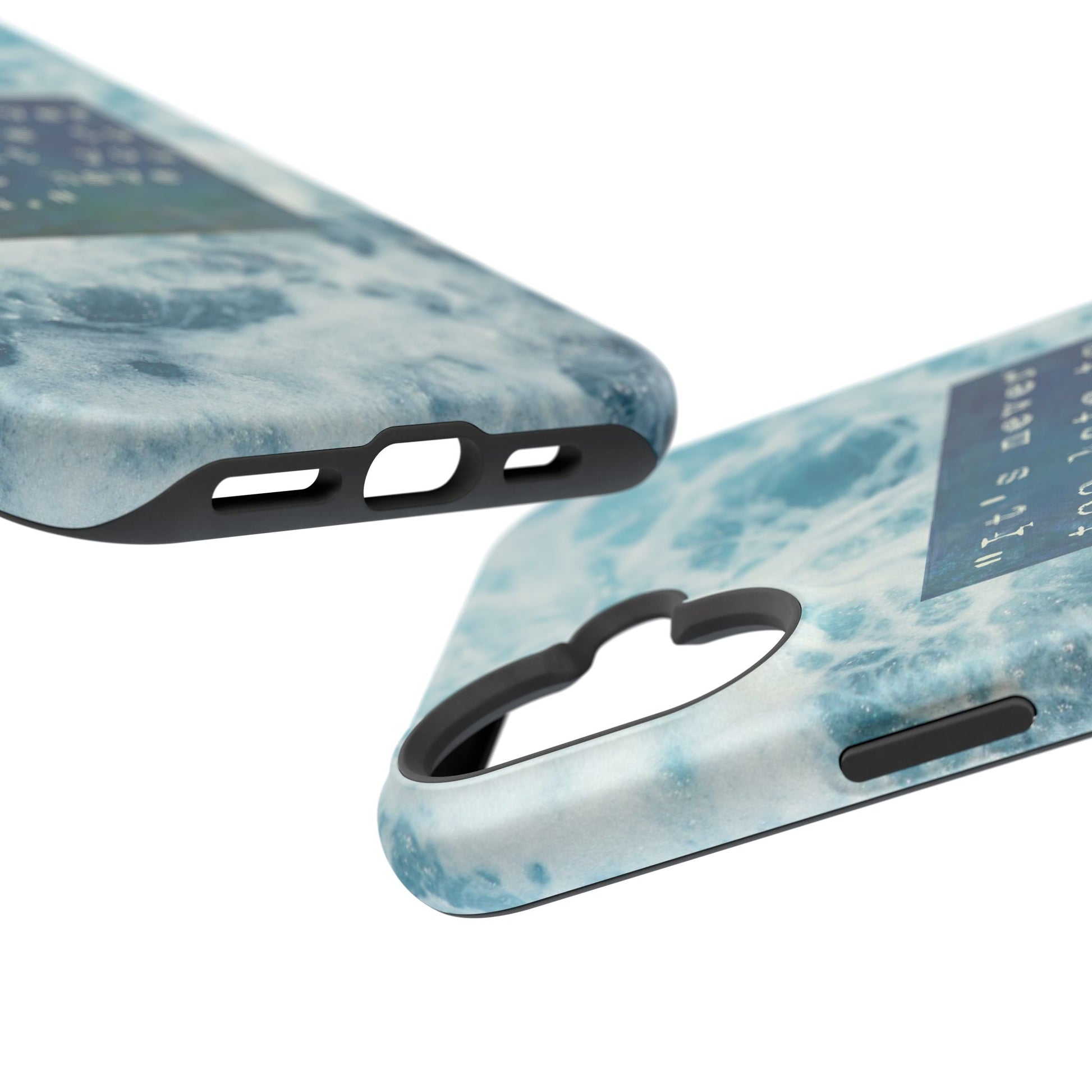 Inspirational Magnetic Phone Cases, Perfect Gift for Students, Motivational Phone Cover, Stylish Tough Case, Ocean Design Case, Fits iPhone - FORMO