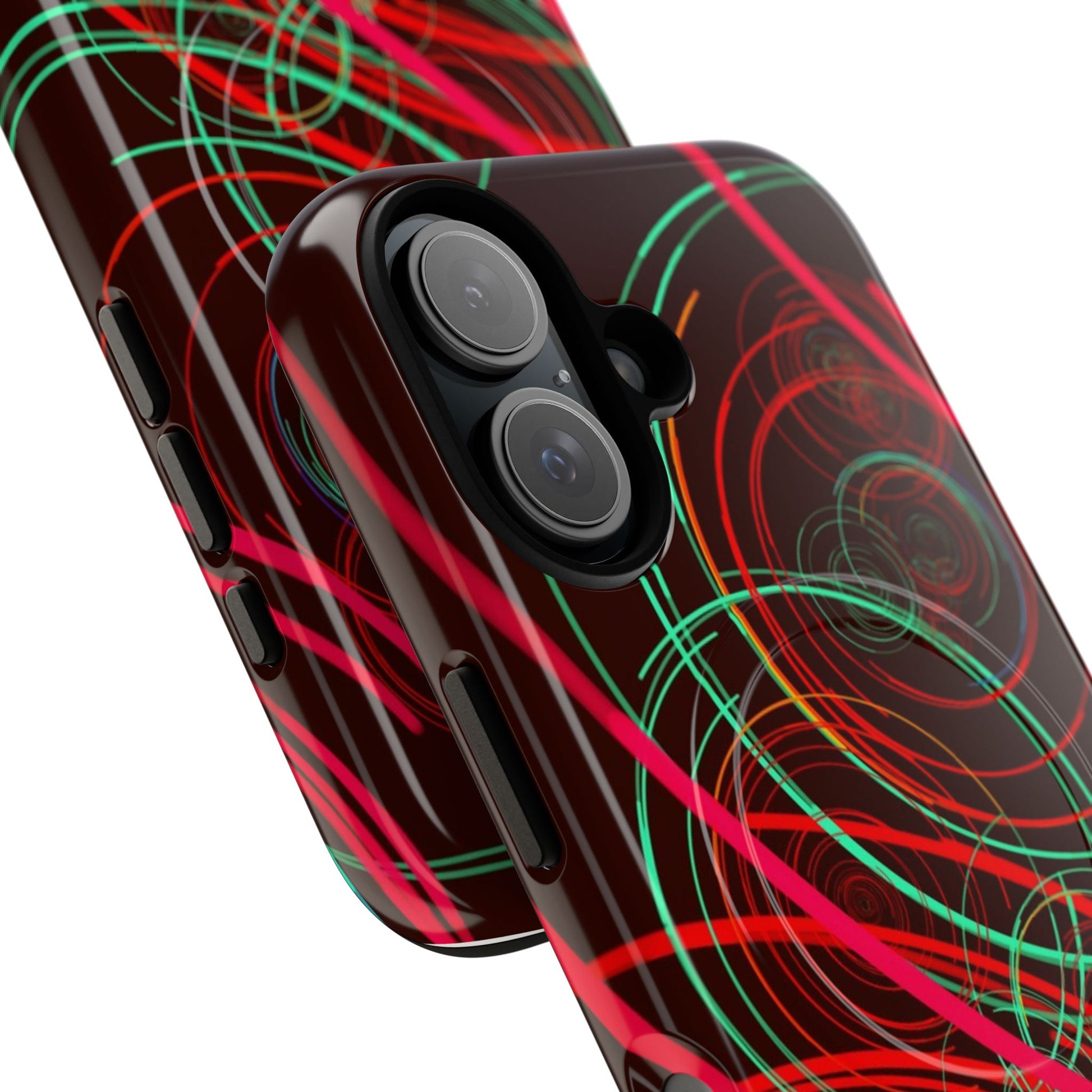 Vibrant Spiral Magnetic Phone Case (iPhone & Samsung Compatible) - FORMO