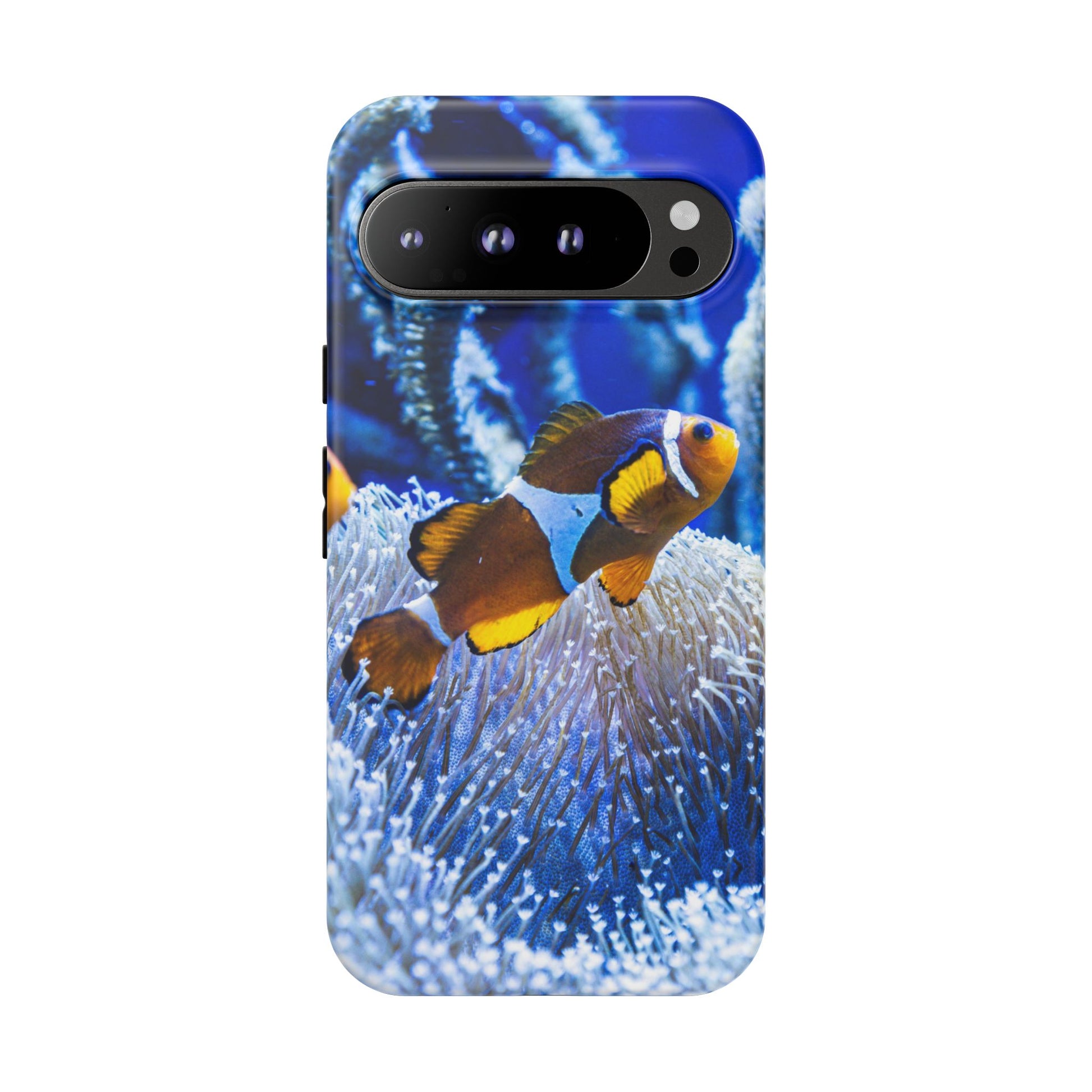 Colorful Marine Life Phone Case, Fish Case, Ocean Lover Gift, Underwater Art, Unique Phone Cover, Tough Phone Protector - FORMO
