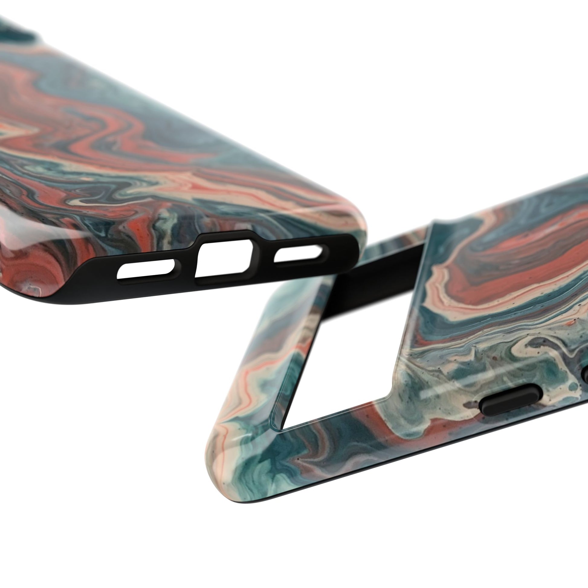 Artistic Phone Case, Tough Cases for Stylish Protection, Marble Design, Trendy Gift for Phone Lovers, Unique Cell Phone Accessory - FORMO