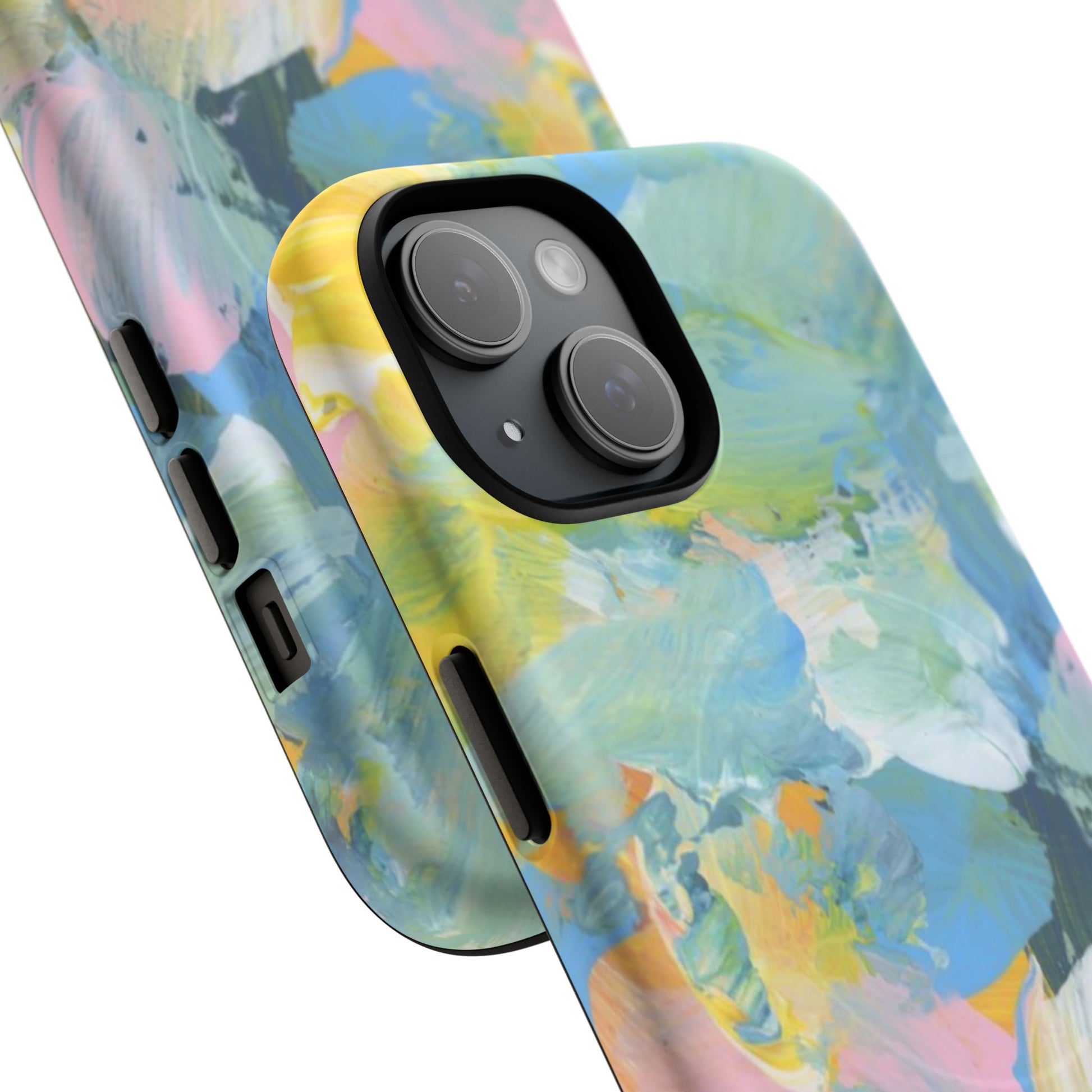 Colorful Tough Magnetic Phone Case, Vibrant Phone Protection, Unique Gift for Her, Modern Design, Holiday Gift Idea - FORMO