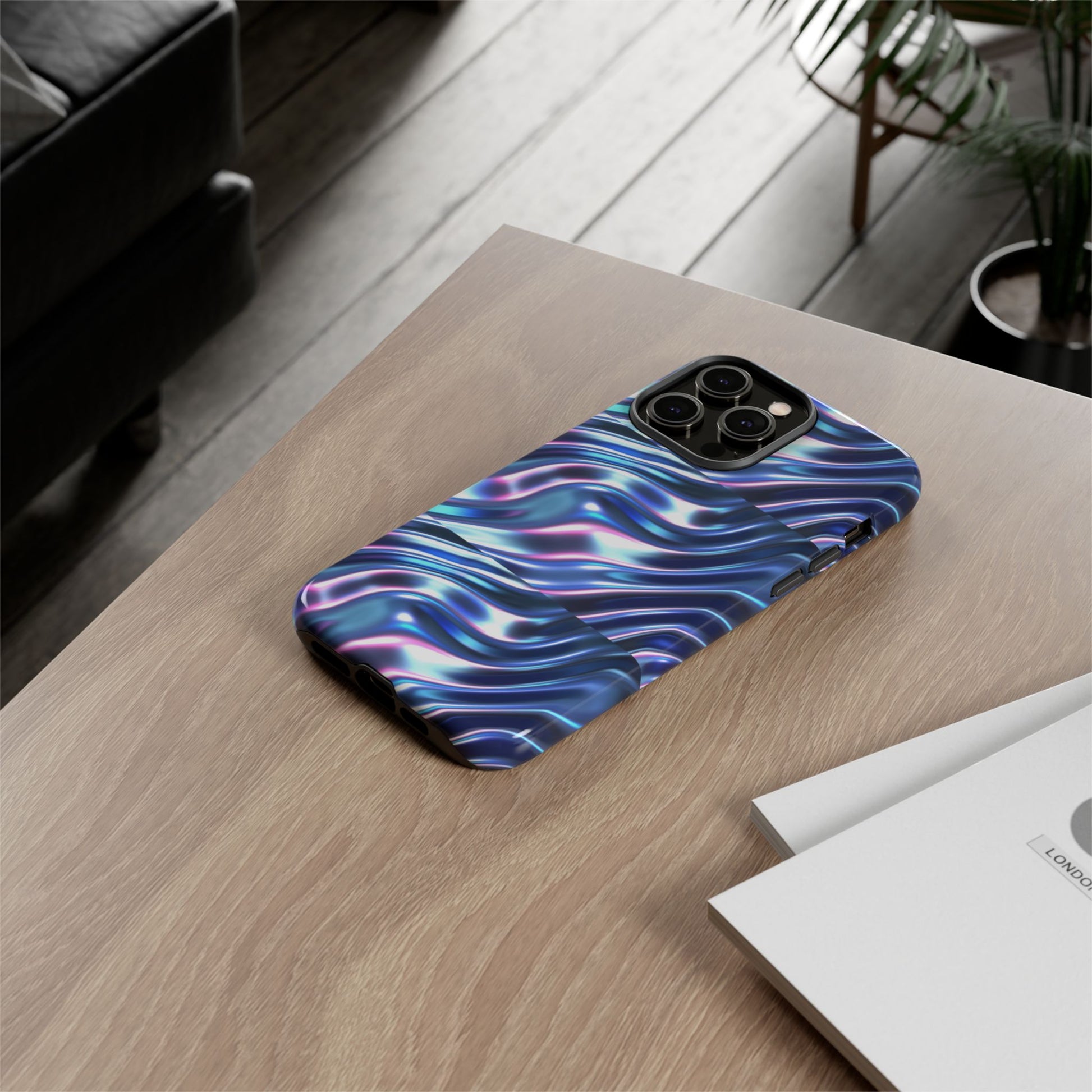 Iridescent Glossy Tough Phone Case (iPhone, Samsung & Google Pixel Compatible) - FORMO