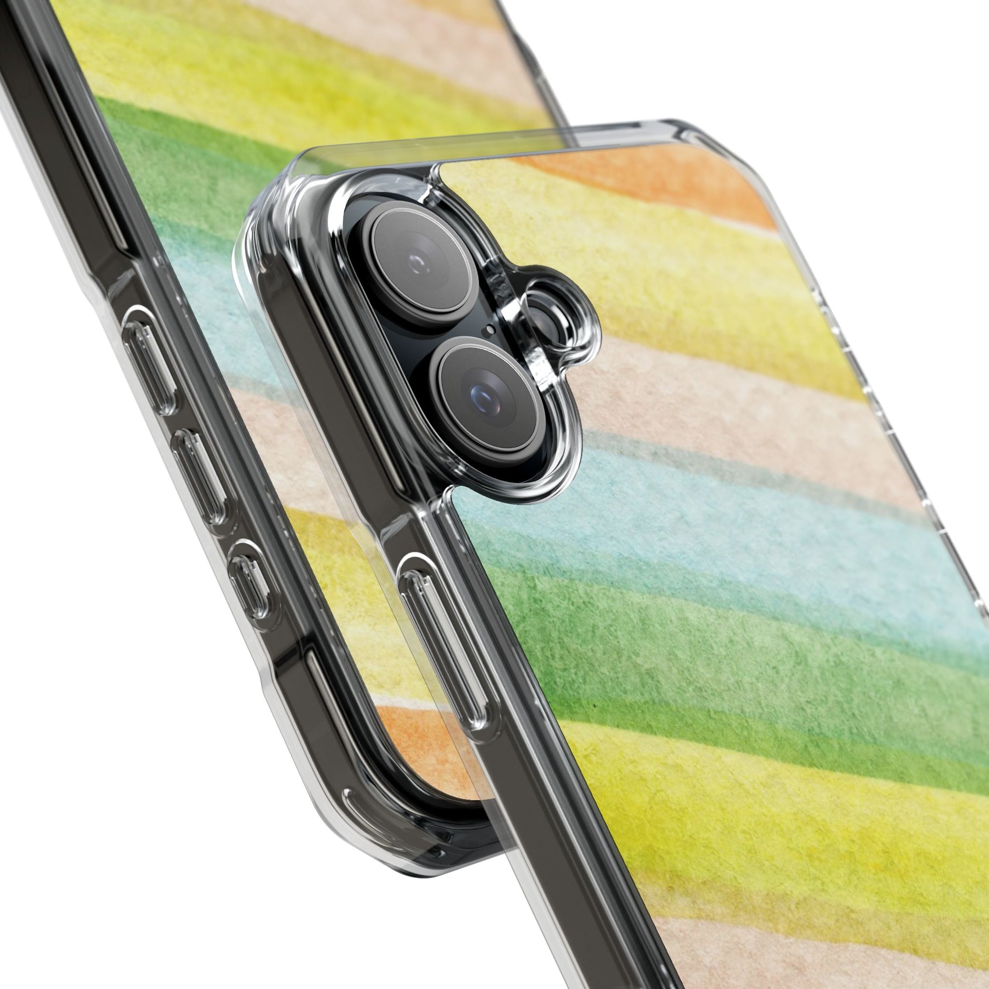 Colorful Watercolor Magnetic Phone Case for Impact Protection, Cute Phone Cover, Stylish Case for Gifts, Birthday, or Everyday Use - FORMO