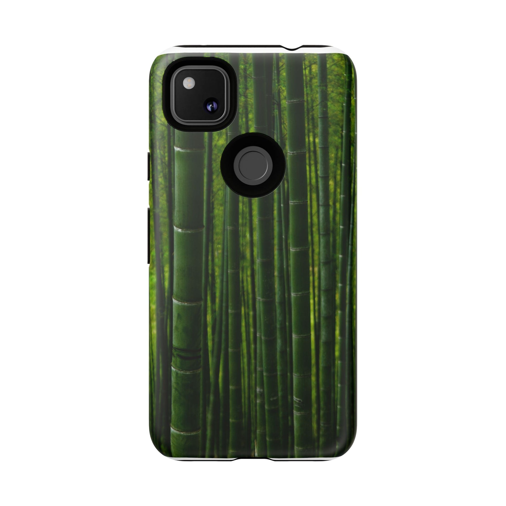 Bamboo Phone Case - Tough Cases, Nature Lover Gift, Eco-Friendly Phone Accessory, Greenery Design, Unique Smartphone Cover - FORMO