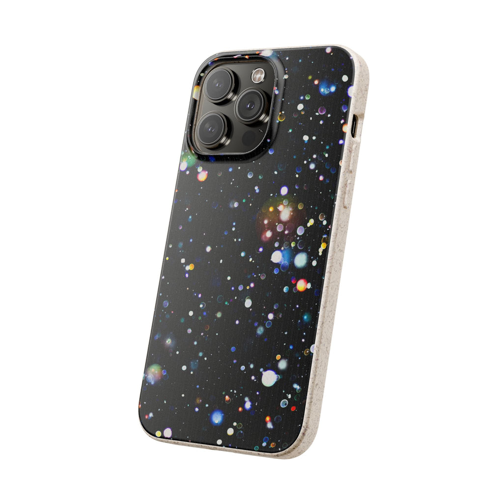Eco-Friendly Phone Cases, Galaxy Print Biodegradable Cases, Sustainable Phone Accessories, Green Gifts for Her, Space Lover Gift - FORMO