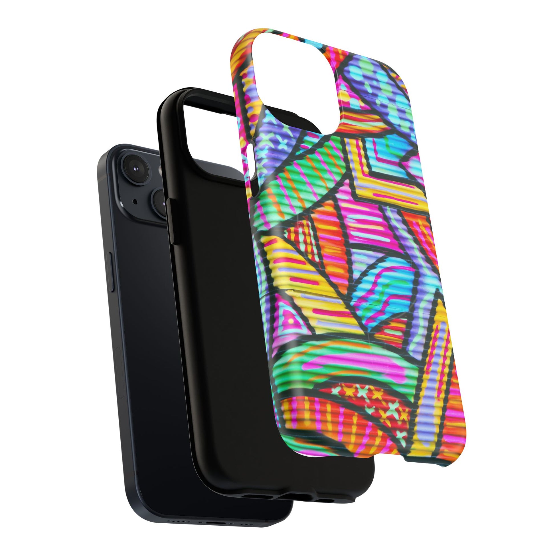 Vibrant Tough Magnetic Phone Case, Colorful Phone Cover, Artistic Mobile Protection, Unique Gift for Tech Lovers, Phone Accessories - FORMO