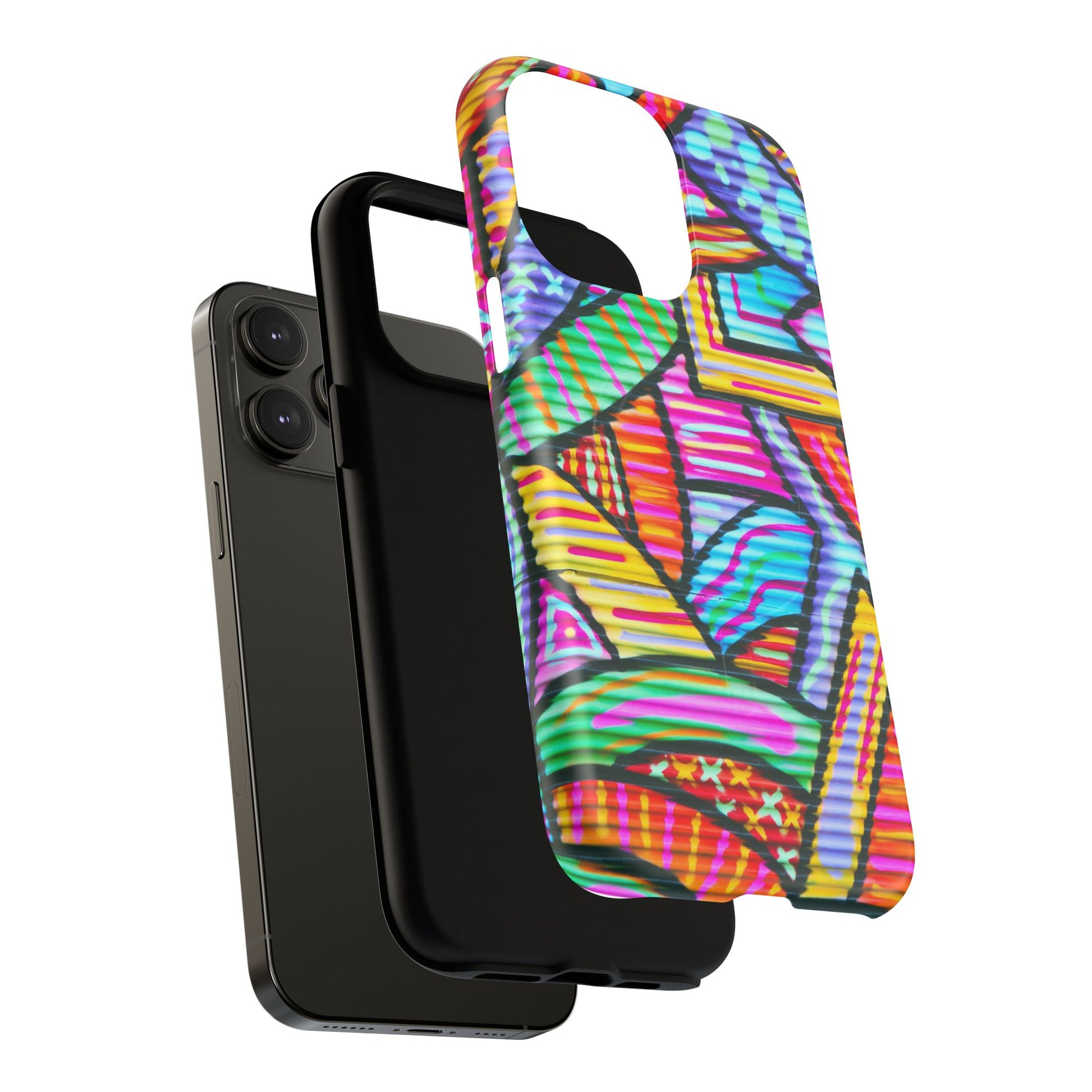 Vibrant Tough Magnetic Phone Case, Colorful Phone Cover, Artistic Mobile Protection, Unique Gift for Tech Lovers, Phone Accessories - FORMO