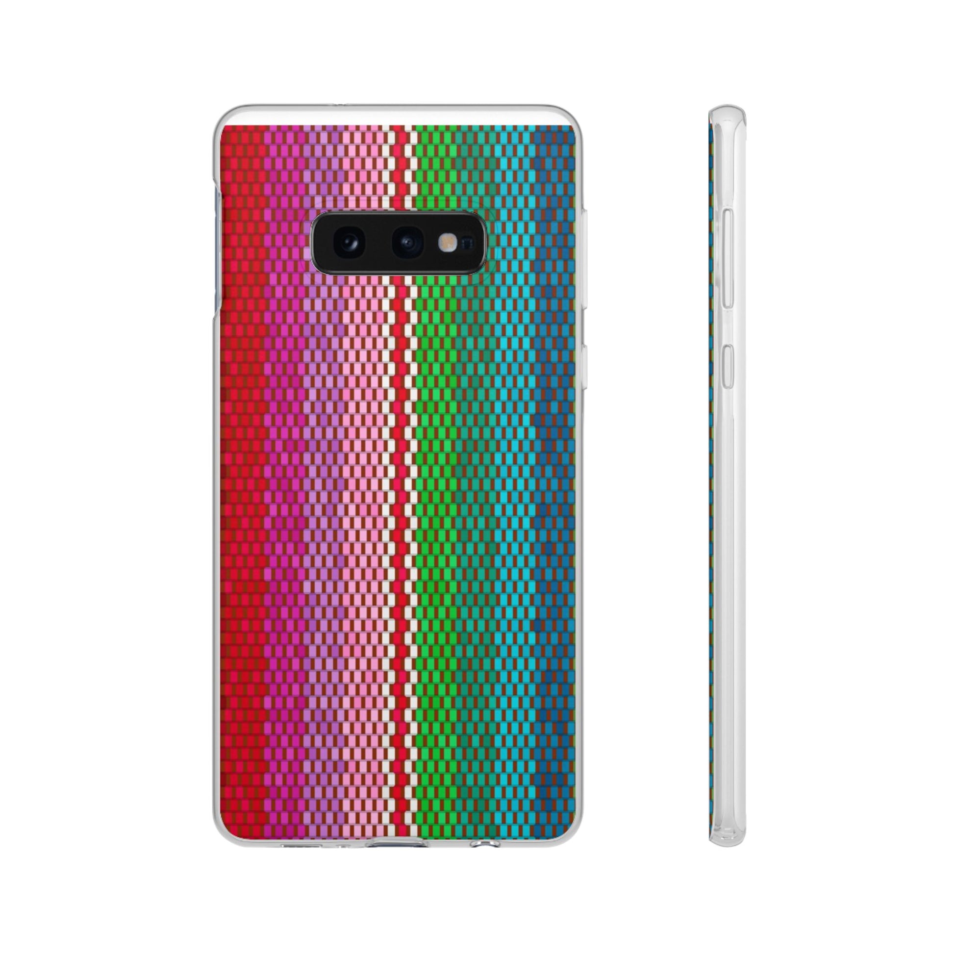 Colorful Striped Flexi Phone Case (iPhone & Samsung Compatible) - FORMO