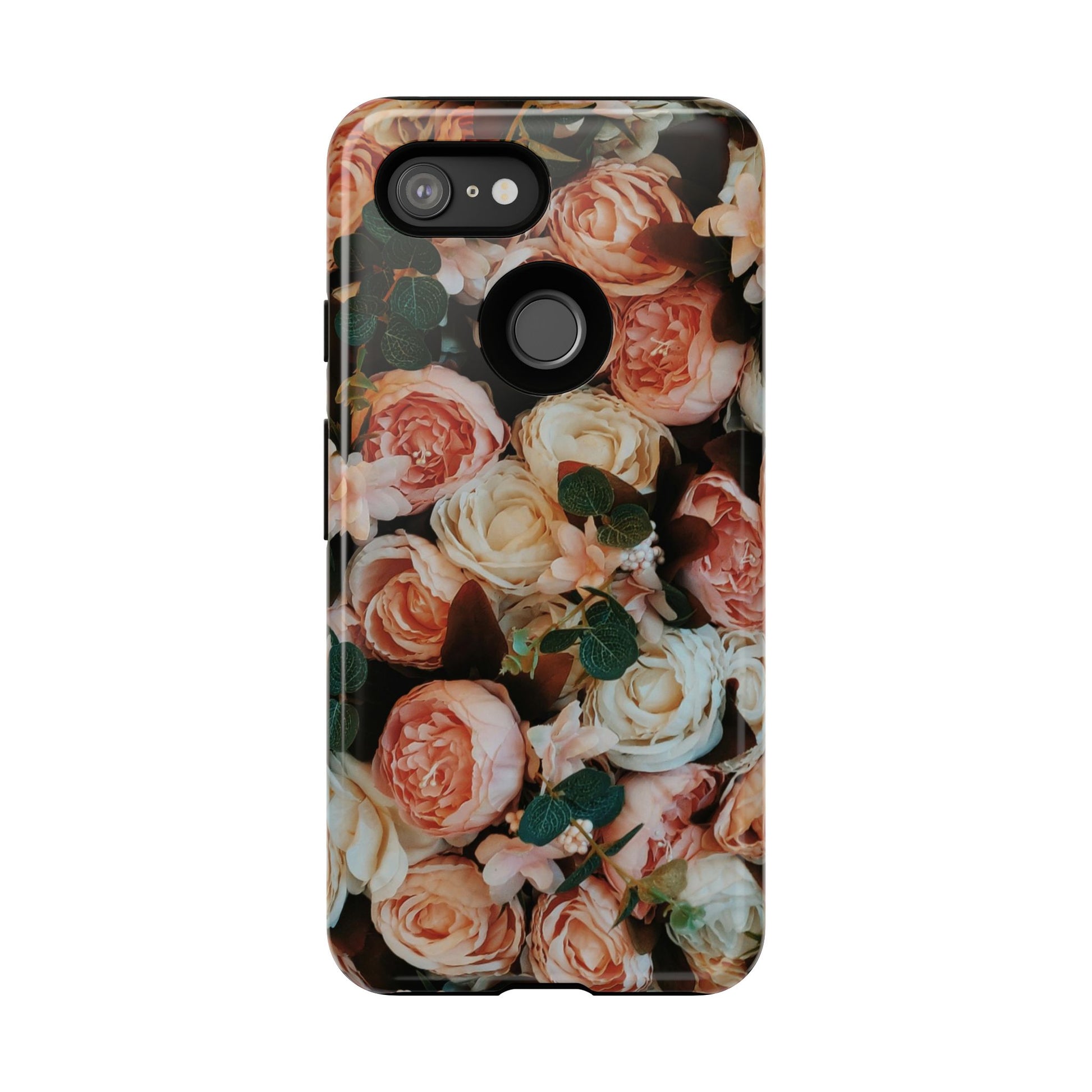 Floral Phone Case - Tough Cases, Rose Design, Floral Protection, Gift for Her, Cute Mobile Cover, Eco-Friendly Case - FORMO