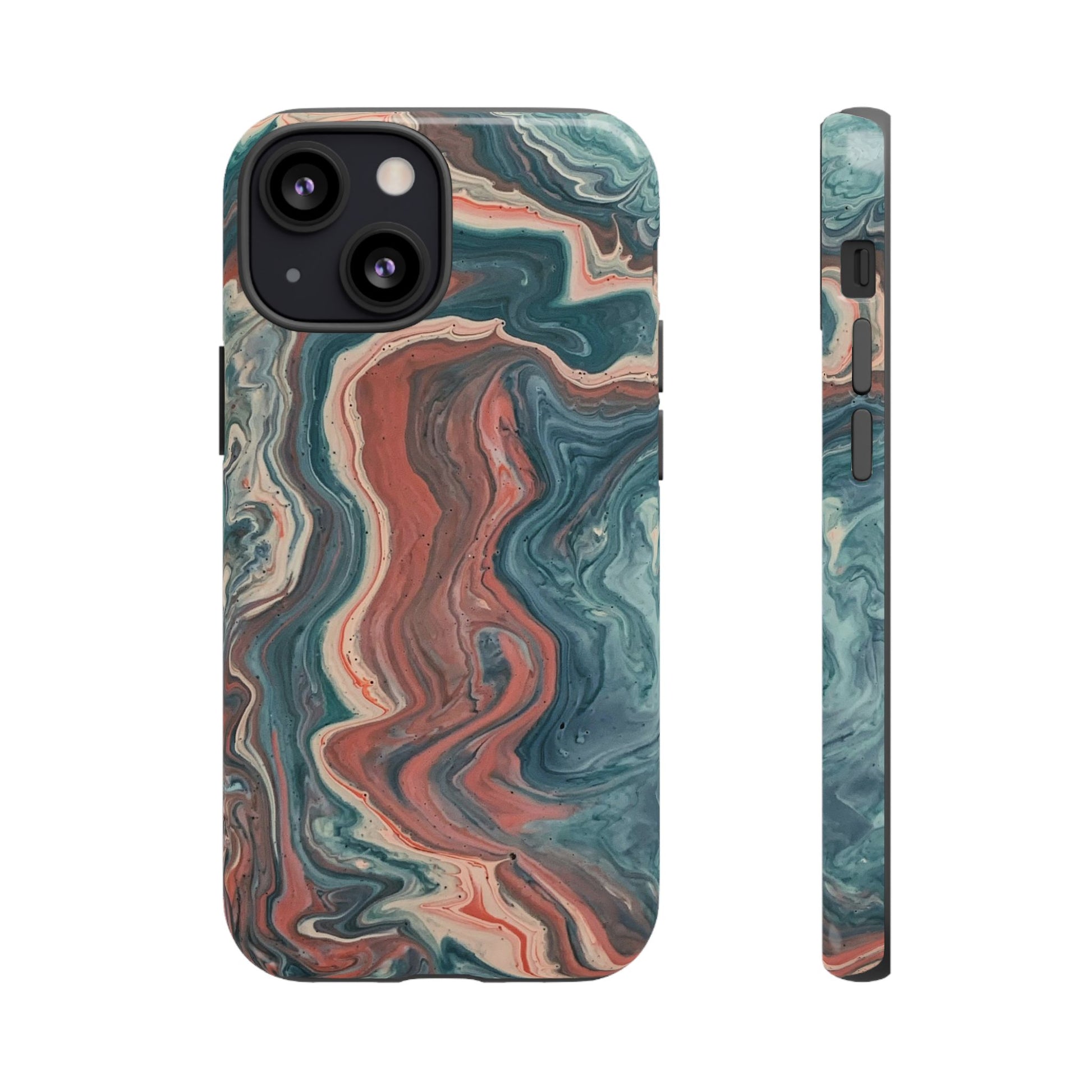 Artistic Phone Case, Tough Cases for Stylish Protection, Marble Design, Trendy Gift for Phone Lovers, Unique Cell Phone Accessory - FORMO