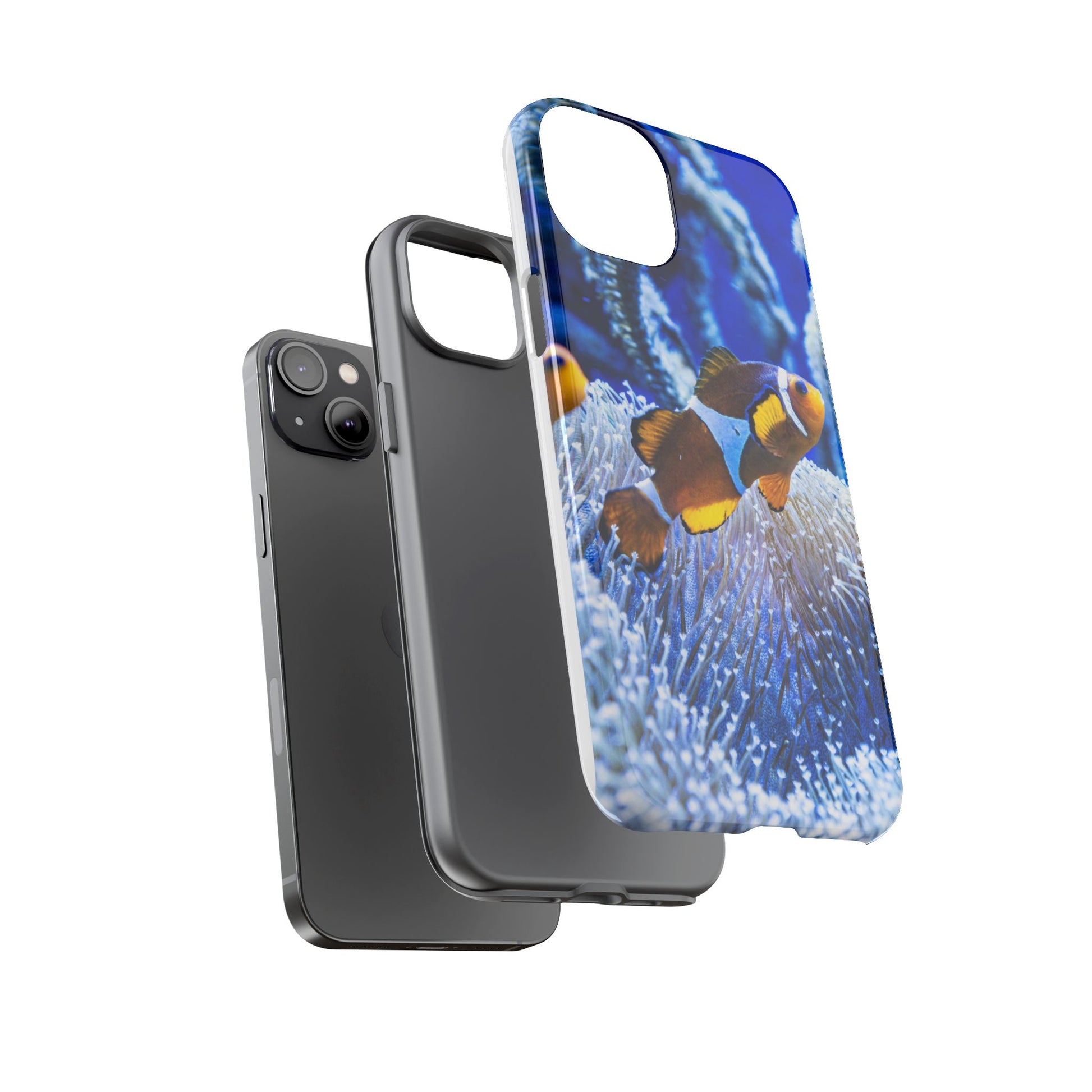 Colorful Marine Life Phone Case, Fish Case, Ocean Lover Gift, Underwater Art, Unique Phone Cover, Tough Phone Protector - FORMO