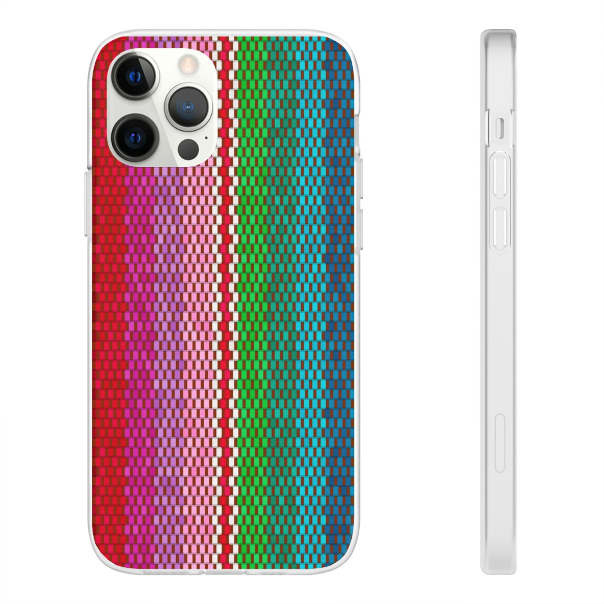 Colorful Striped Flexi Phone Case (iPhone & Samsung Compatible) - FORMO