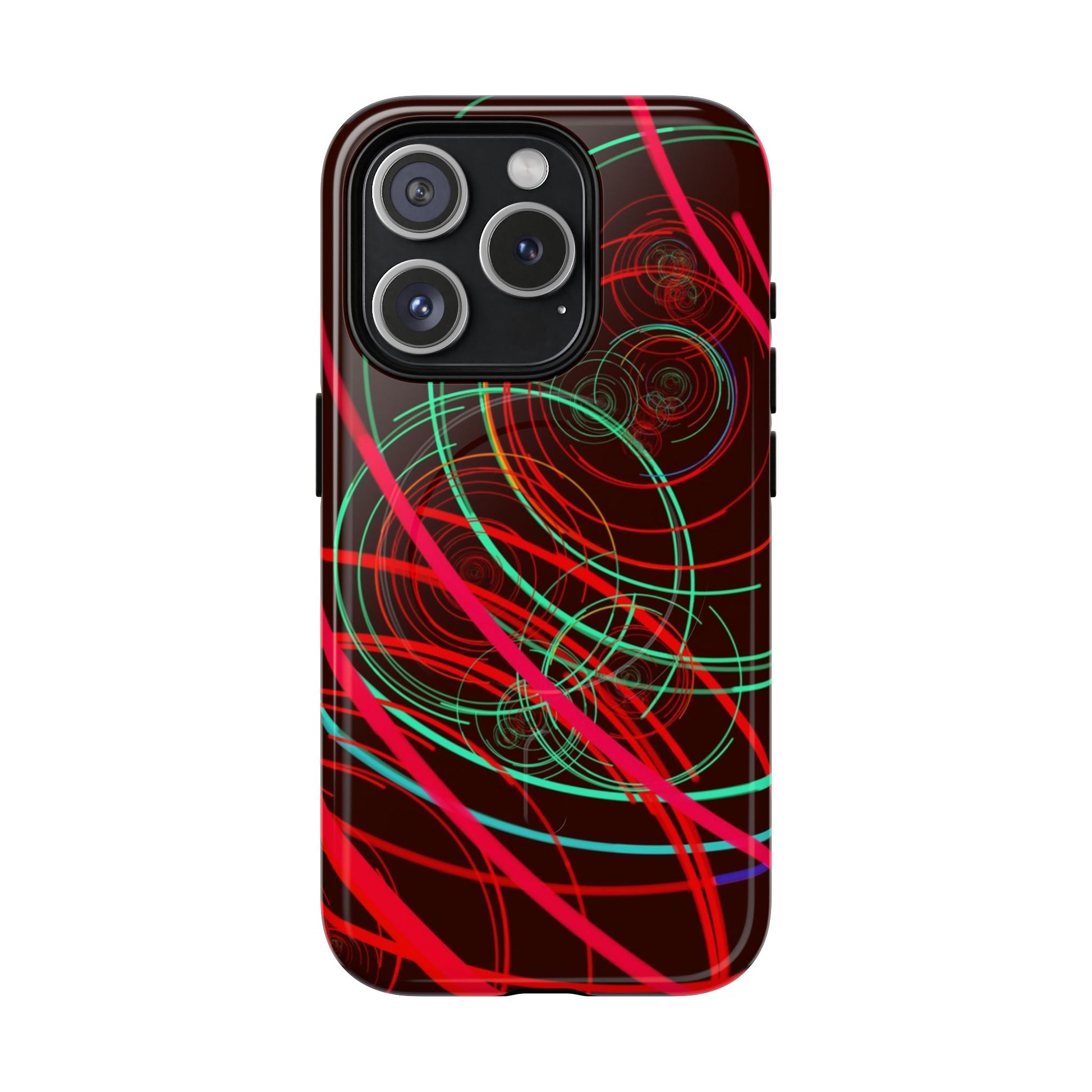 Vibrant Spiral Magnetic Phone Case (iPhone & Samsung Compatible) - FORMO