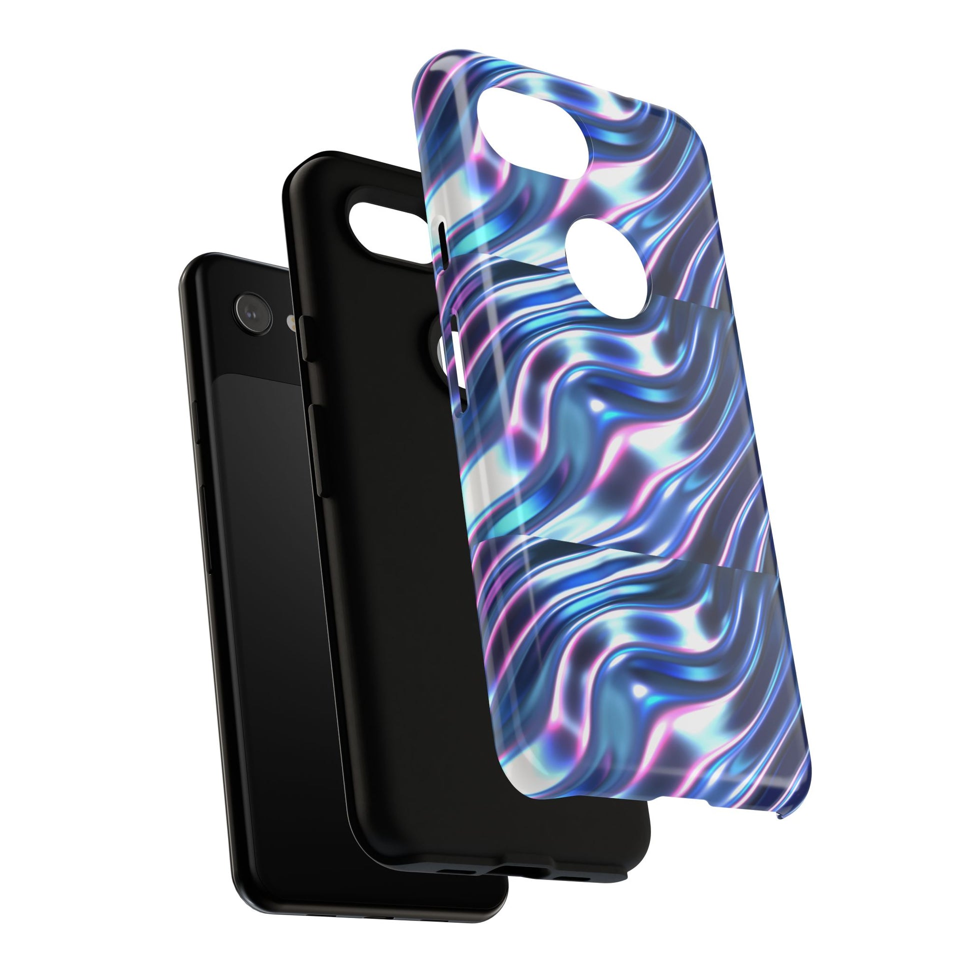 Iridescent Glossy Tough Phone Case (iPhone, Samsung & Google Pixel Compatible) - FORMO