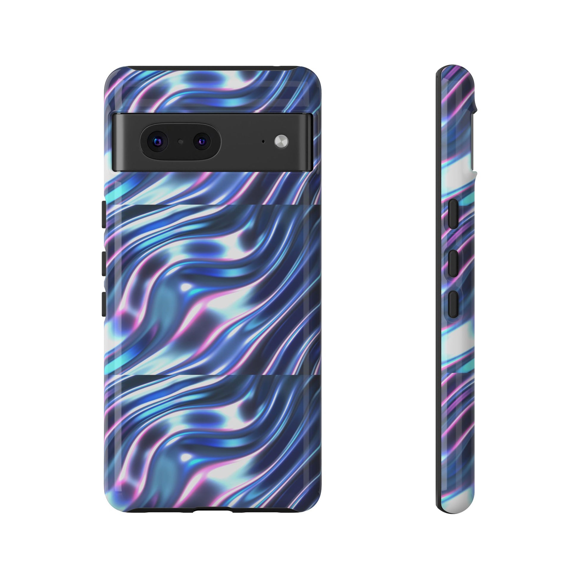 Iridescent Glossy Tough Phone Case (iPhone, Samsung & Google Pixel Compatible) - FORMO