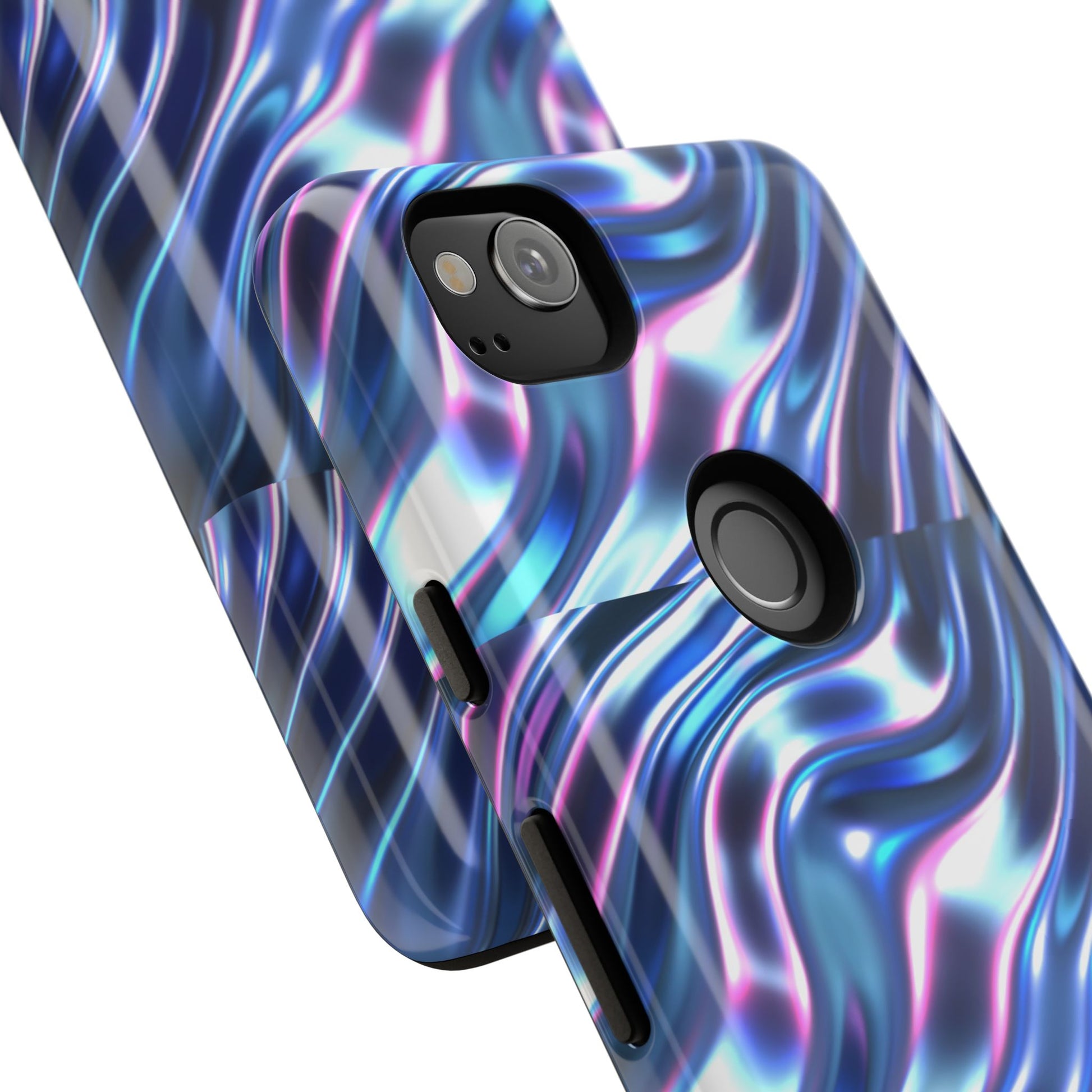 Iridescent Glossy Tough Phone Case (iPhone, Samsung & Google Pixel Compatible) - FORMO