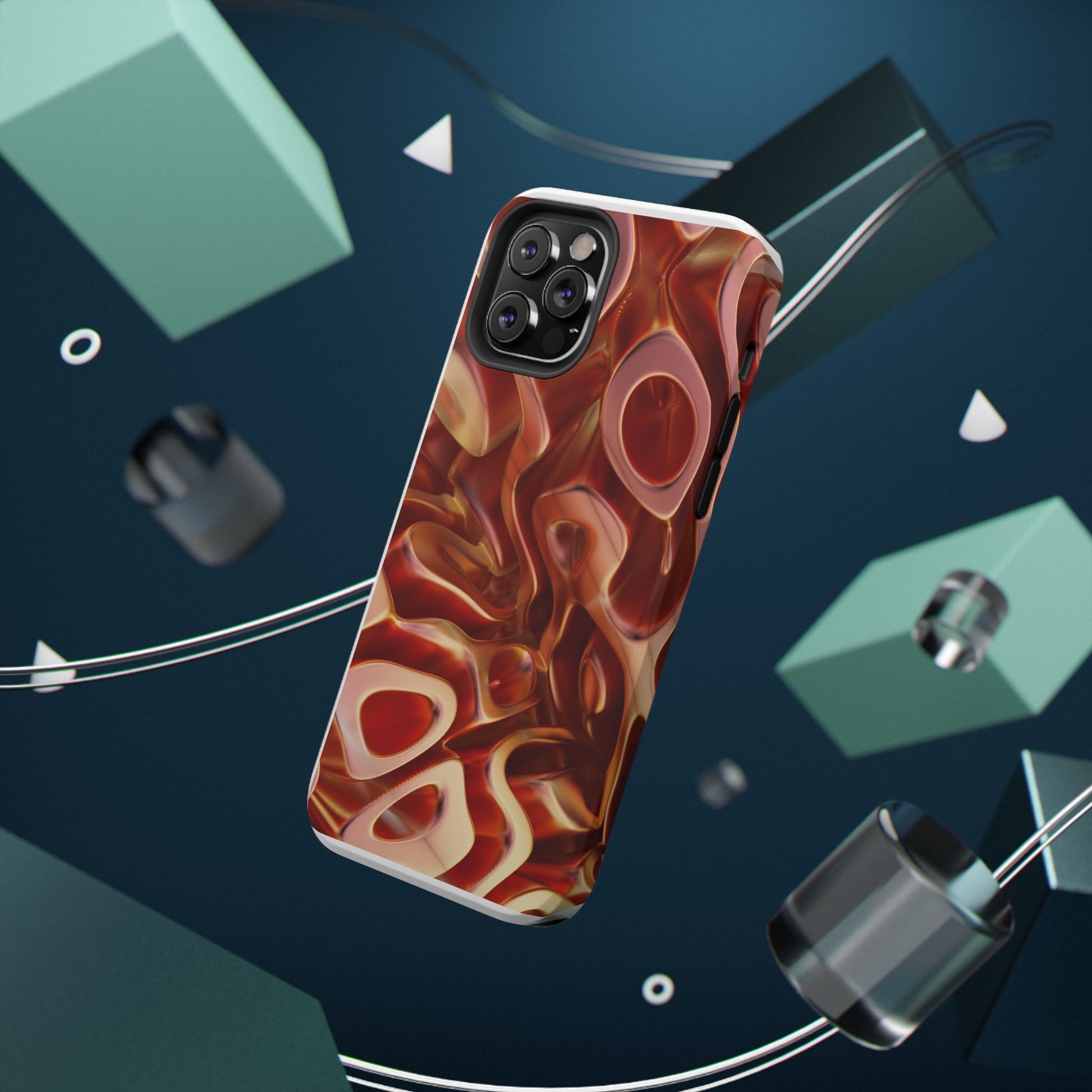 Stylish Impact-Resistant Cases with Abstract Design - Ideal Gift for Phone Lovers, Birthday, Anniversary, Protection Accessories, Trendy - FORMO