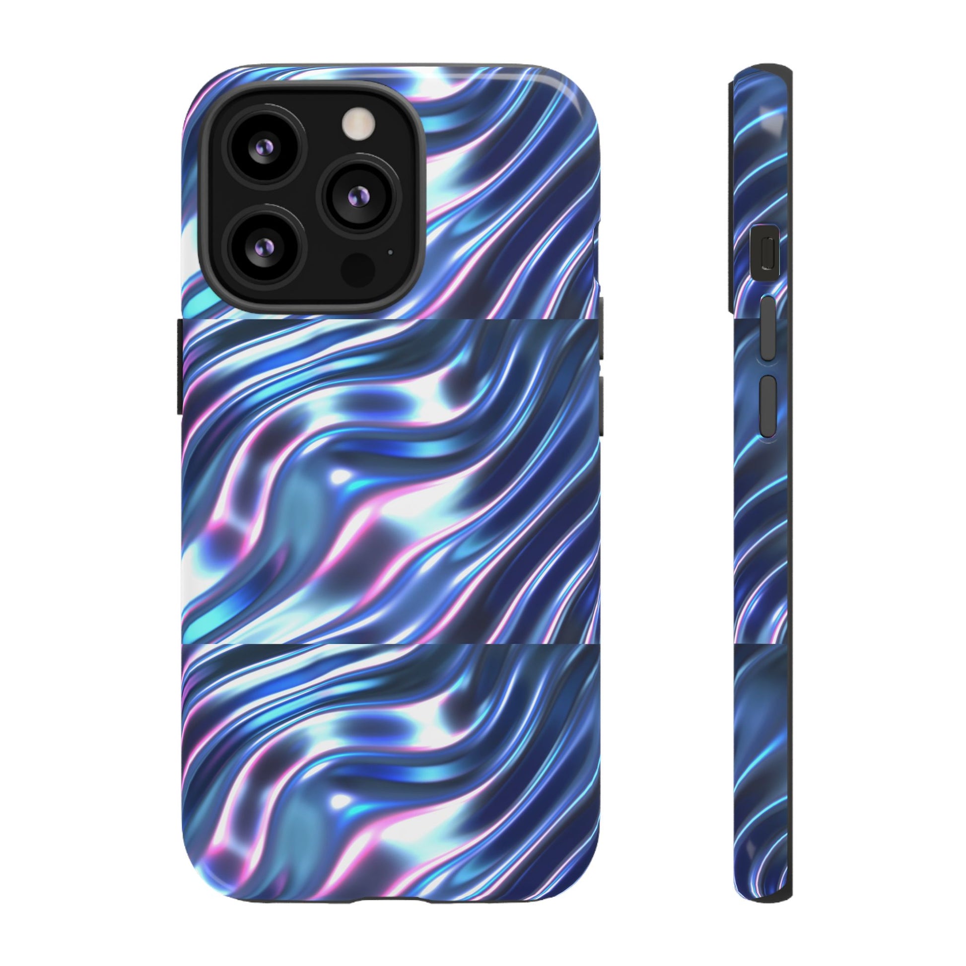 Iridescent Glossy Tough Phone Case (iPhone, Samsung & Google Pixel Compatible) - FORMO