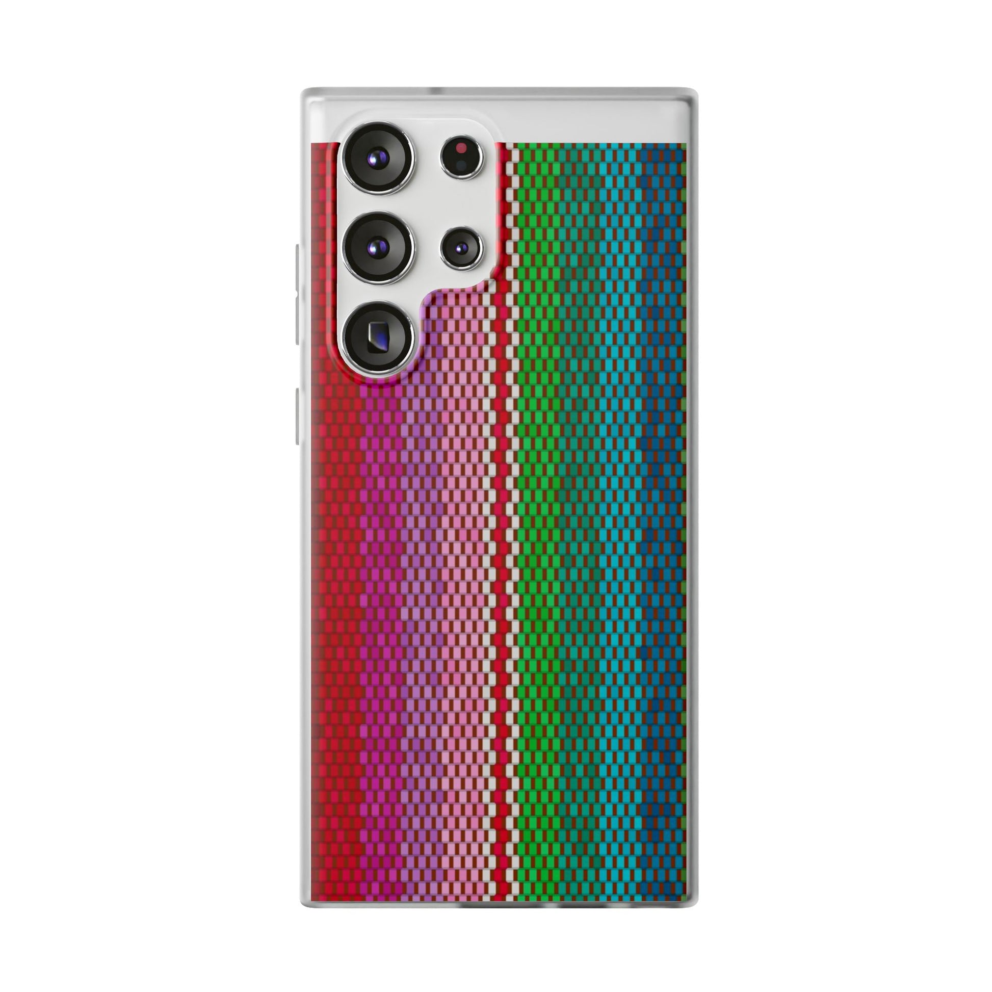 Colorful Striped Flexi Phone Case (iPhone & Samsung Compatible) - FORMO
