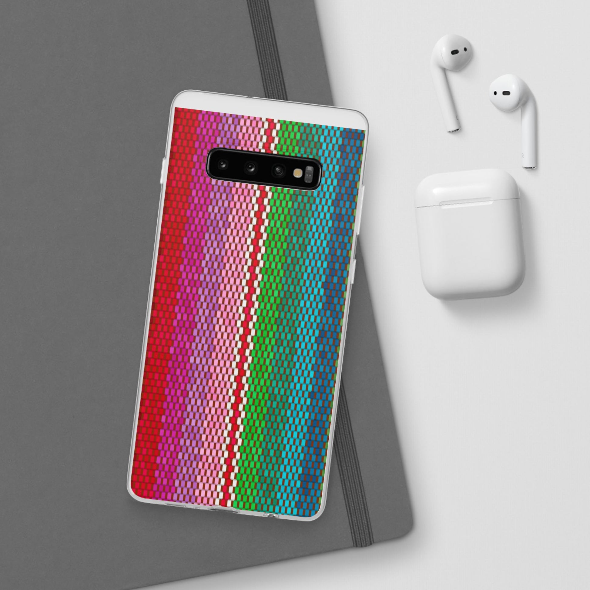 Colorful Striped Flexi Phone Case (iPhone & Samsung Compatible) - FORMO