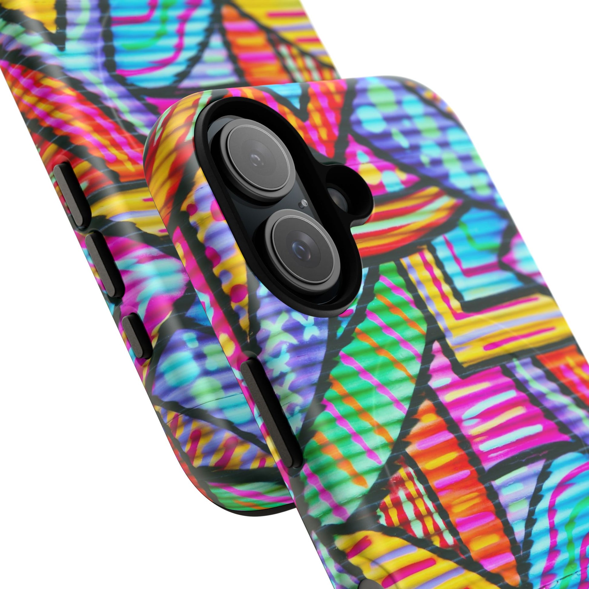 Vibrant Tough Magnetic Phone Case, Colorful Phone Cover, Artistic Mobile Protection, Unique Gift for Tech Lovers, Phone Accessories - FORMO