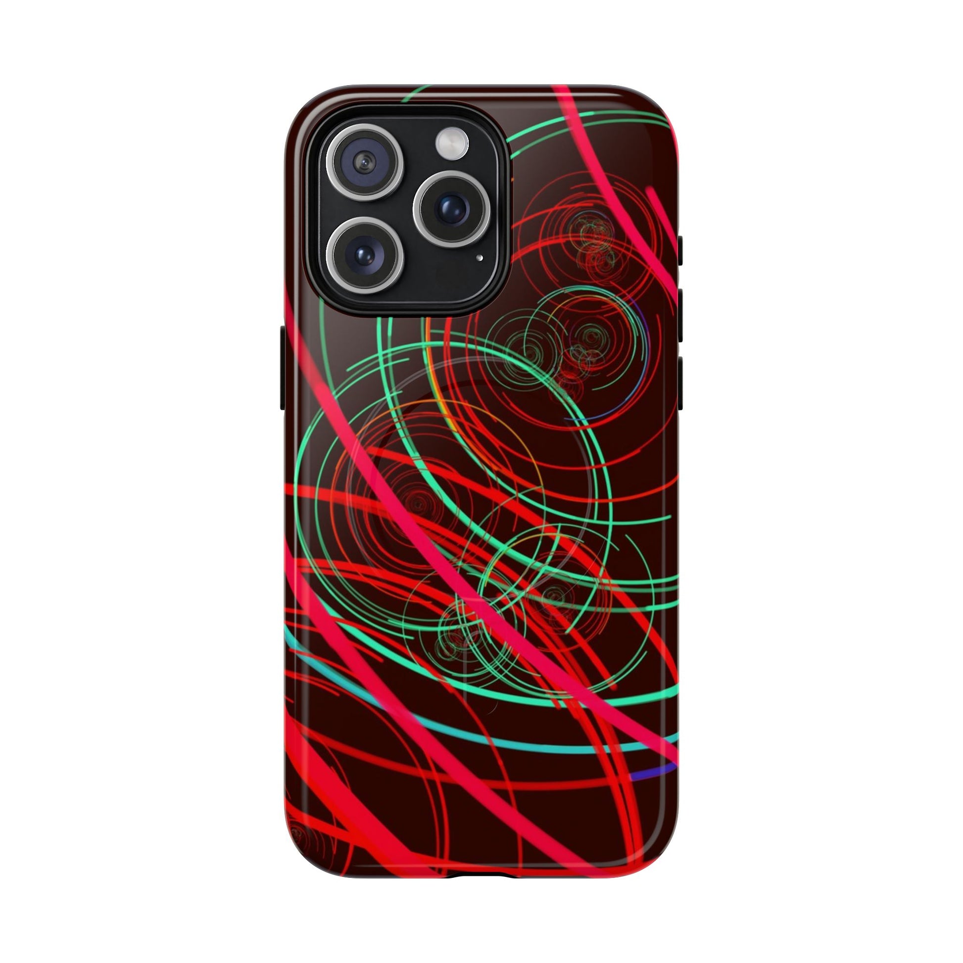 Vibrant Spiral Magnetic Phone Case (iPhone & Samsung Compatible) - FORMO