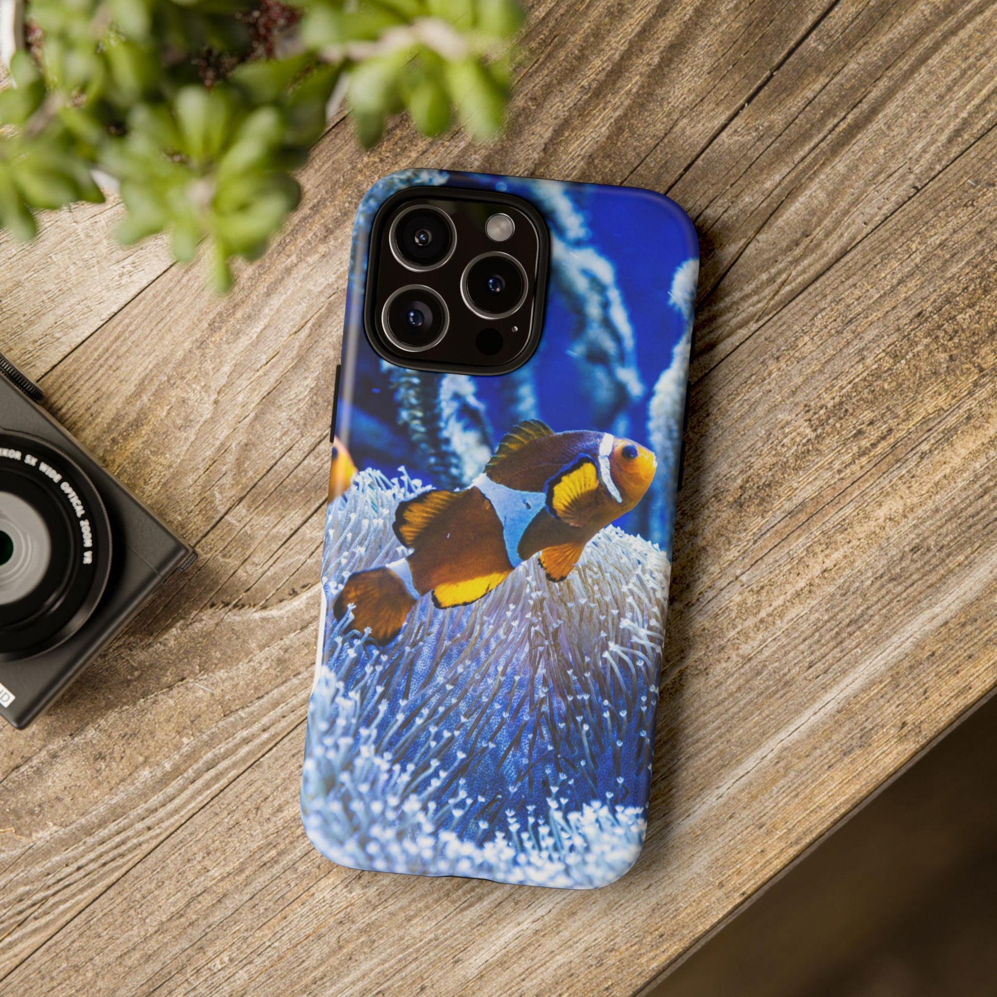 Colorful Marine Life Phone Case, Fish Case, Ocean Lover Gift, Underwater Art, Unique Phone Cover, Tough Phone Protector - FORMO