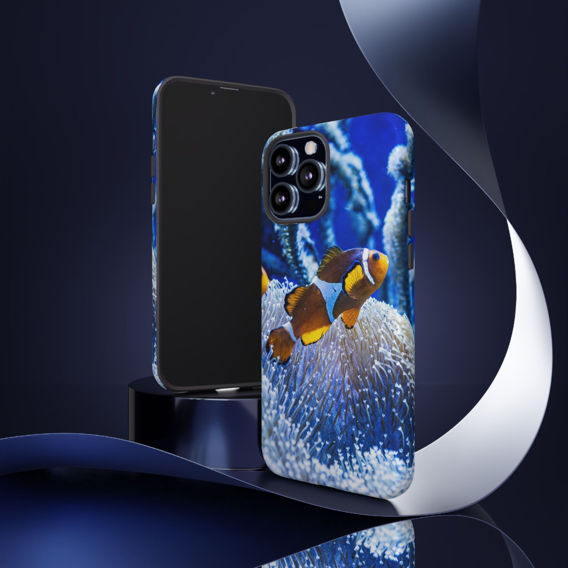 Colorful Marine Life Phone Case, Fish Case, Ocean Lover Gift, Underwater Art, Unique Phone Cover, Tough Phone Protector - FORMO