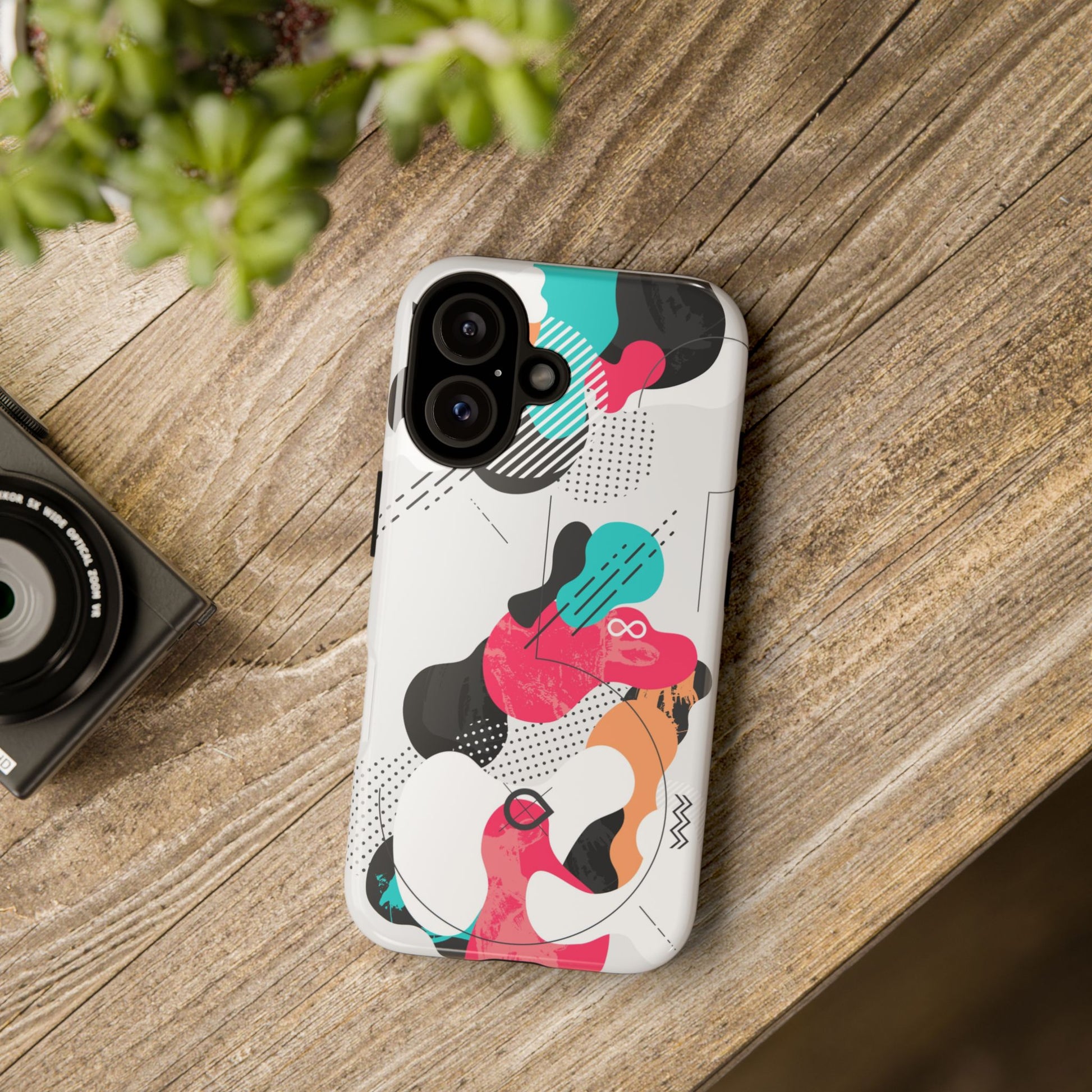 Abstract Art Tough Phone Case (iPhone & Samsung Compatible) - FORMO