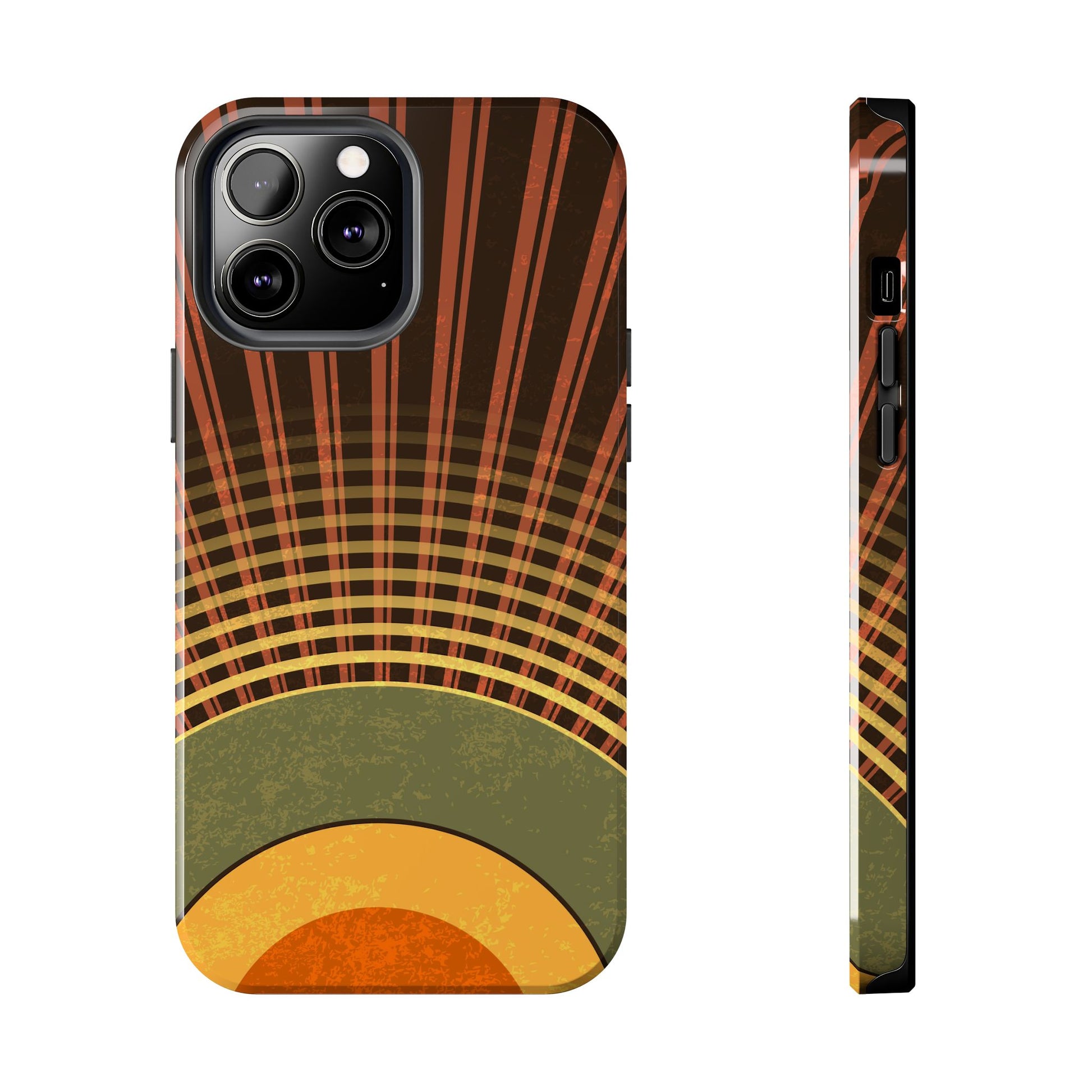 Retro Sunrise Tough Phone Case (iPhone & Samsung Compatible) - FORMO