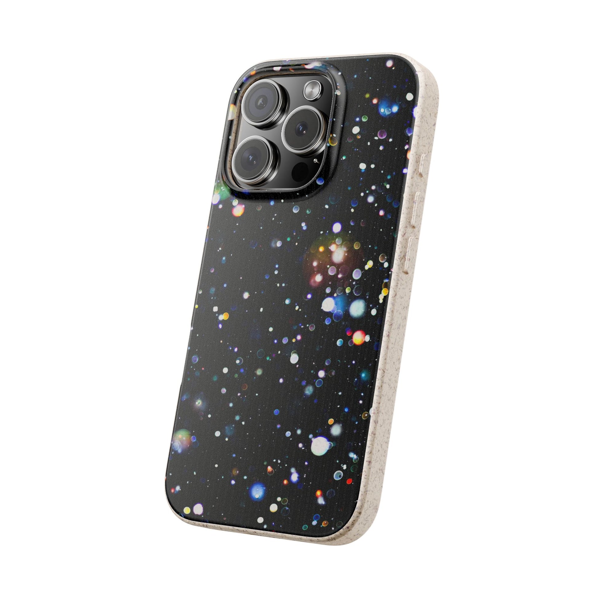 Eco-Friendly Phone Cases, Galaxy Print Biodegradable Cases, Sustainable Phone Accessories, Green Gifts for Her, Space Lover Gift - FORMO