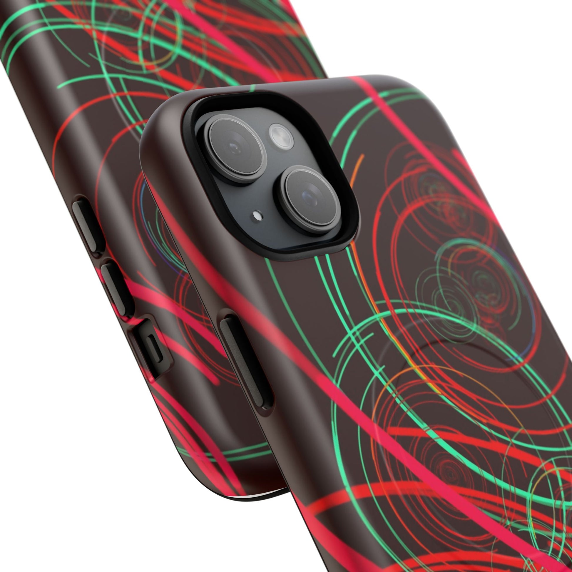 Vibrant Spiral Magnetic Phone Case (iPhone & Samsung Compatible) - FORMO