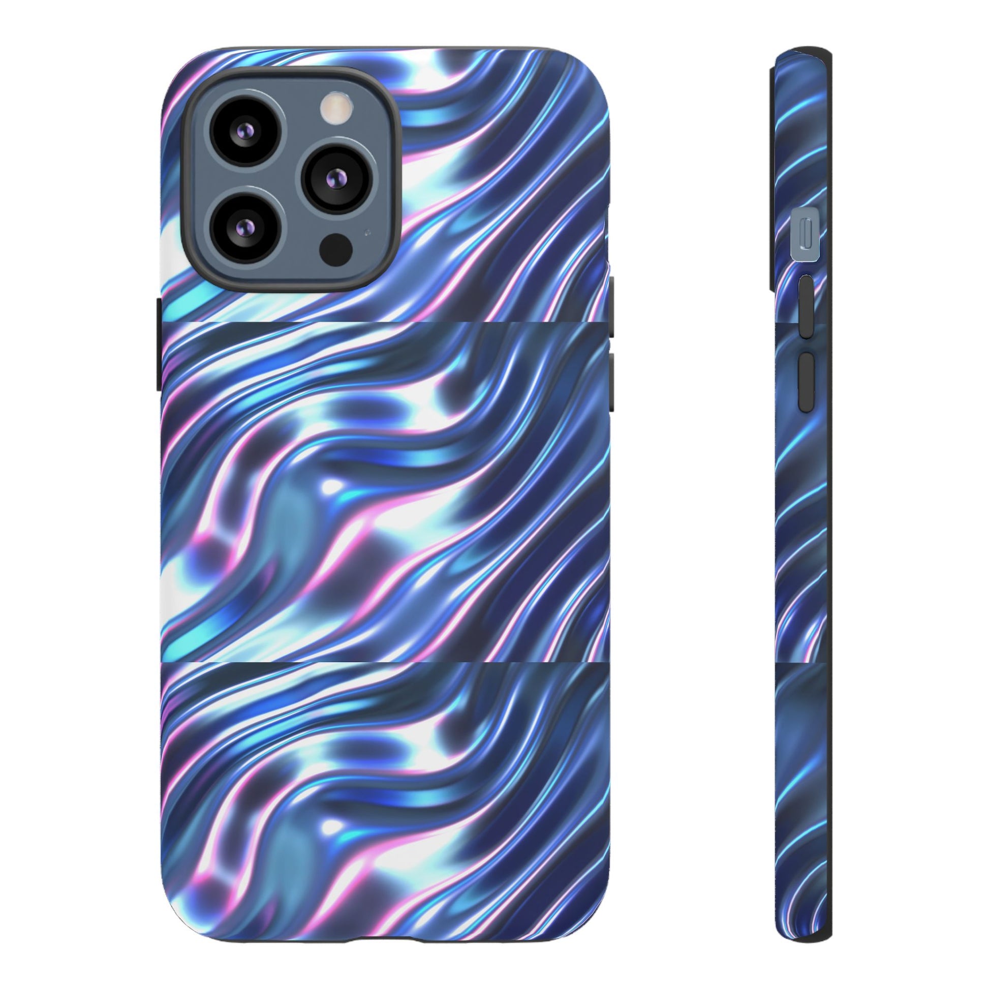Iridescent Glossy Tough Phone Case (iPhone, Samsung & Google Pixel Compatible) - FORMO